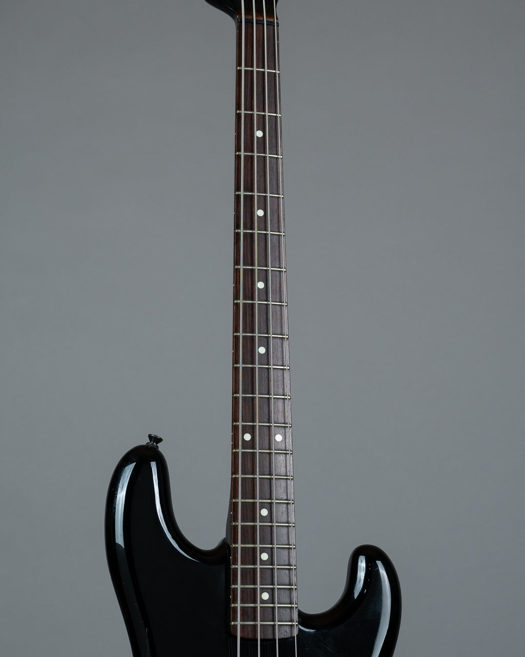 1985 Fender PJ-535 'Boxer' Jazz Bass Special (Japan, Medium Scale, Black)