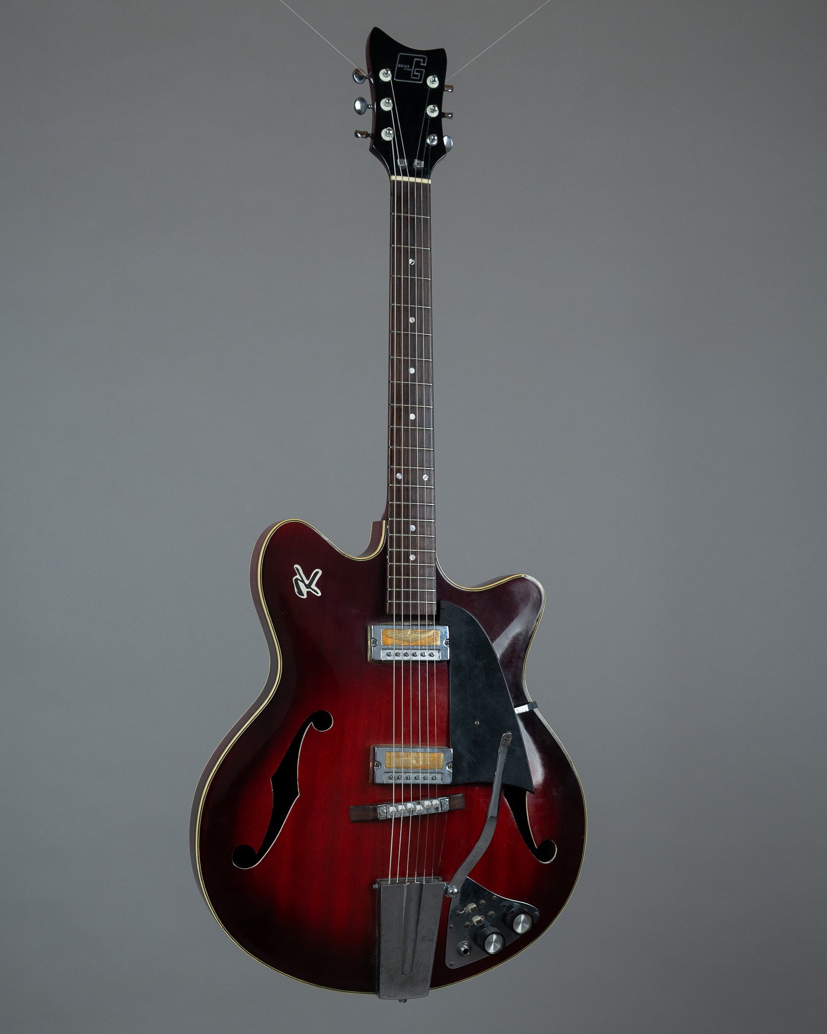 c1960s Guyatone SG-12T (Japan, Redburst)