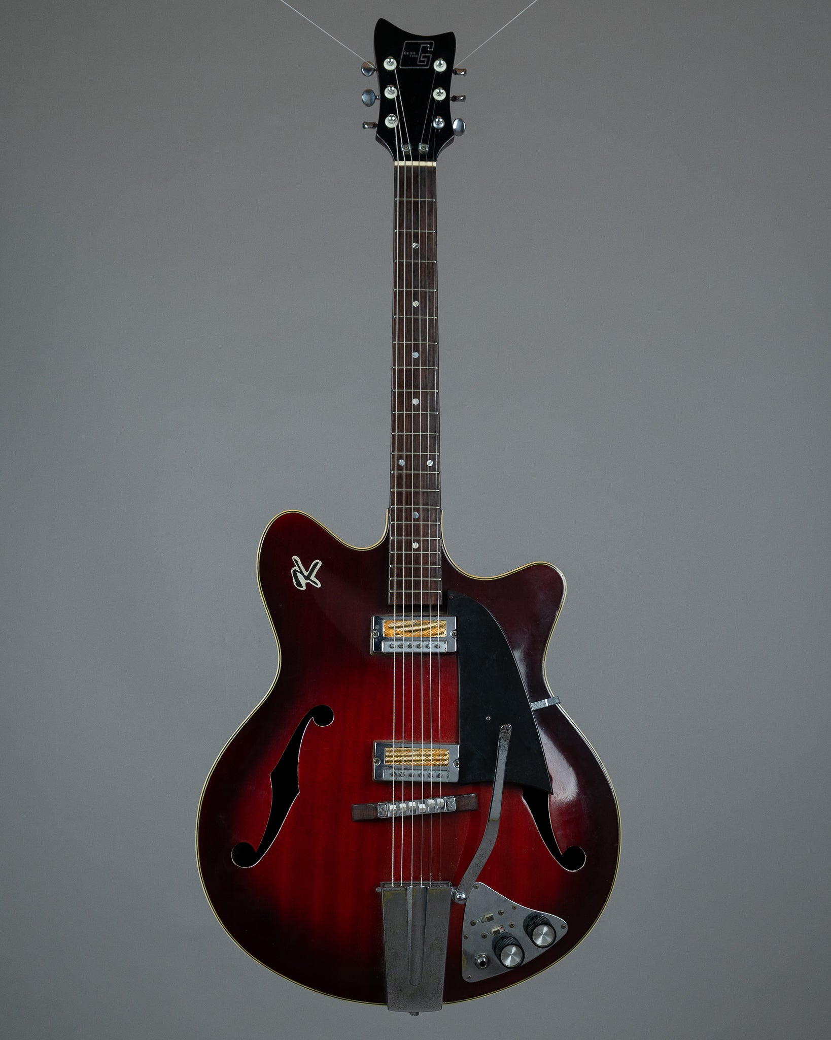 c1960s Guyatone SG-12T (Japan, Redburst)