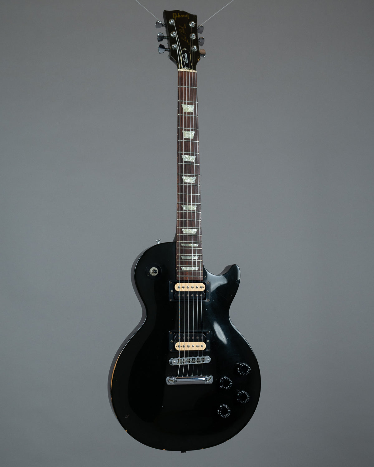 2001 Gibson Les Paul Studio (USA, Ebony, Yamano, OHSC)
