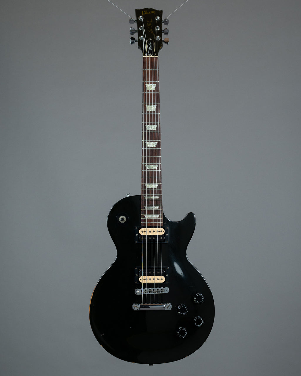 2001 Gibson Les Paul Studio (USA, Ebony, Yamano, OHSC)