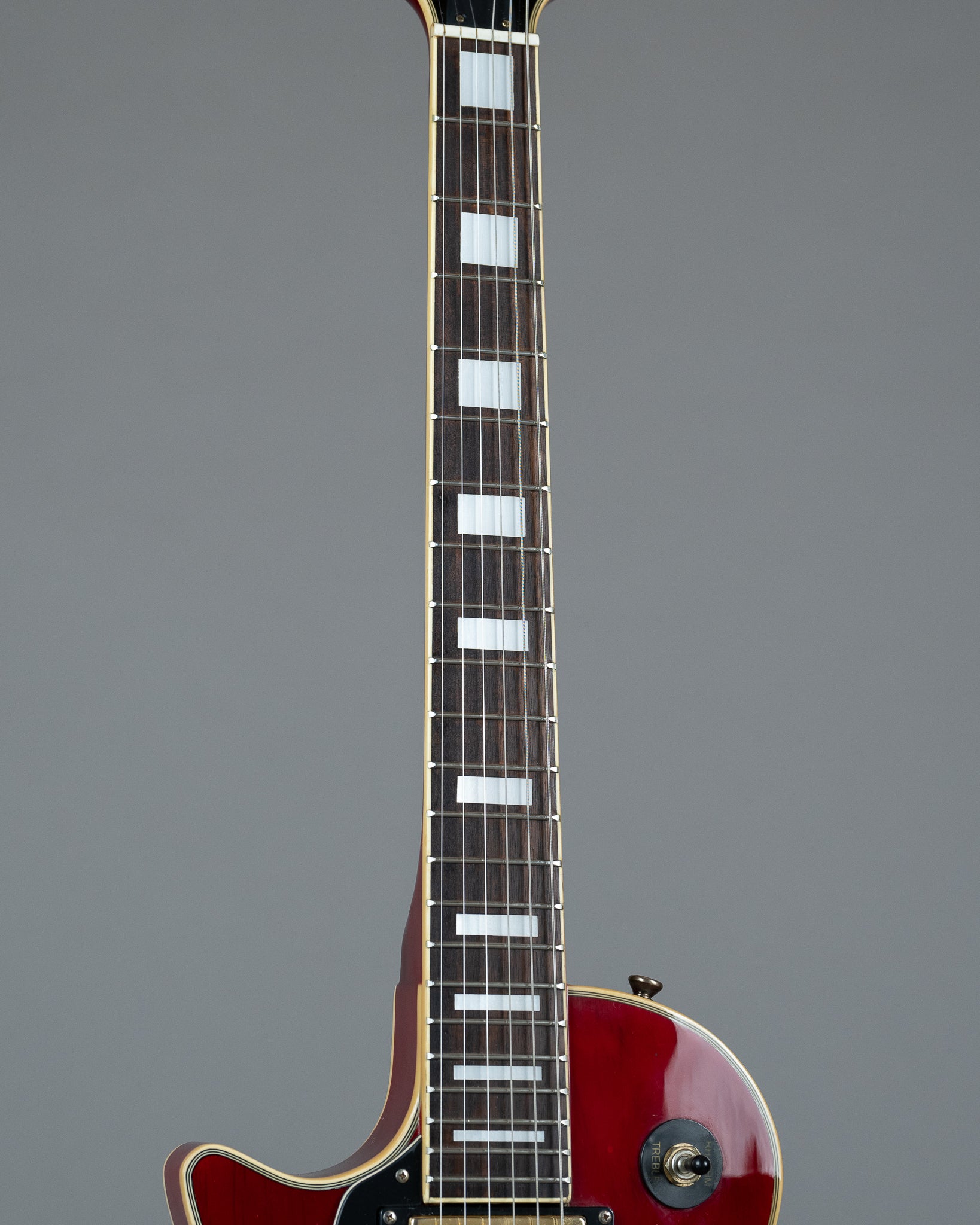 c1980s Legend LP Left Handed (Canada, Cherry Red, HSC)