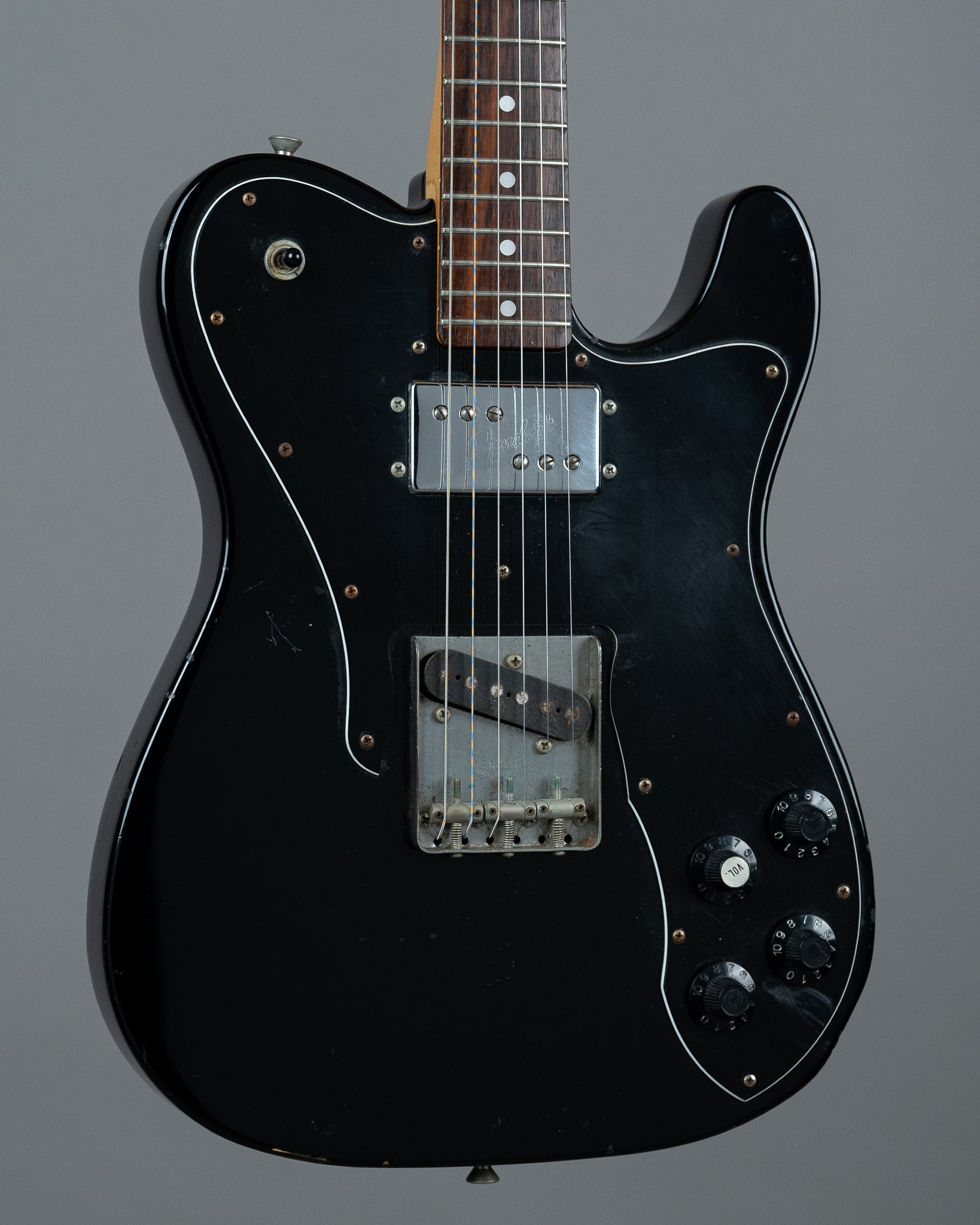 c1985 Fender/Tokai Telecaster Custom (Japan, Black)