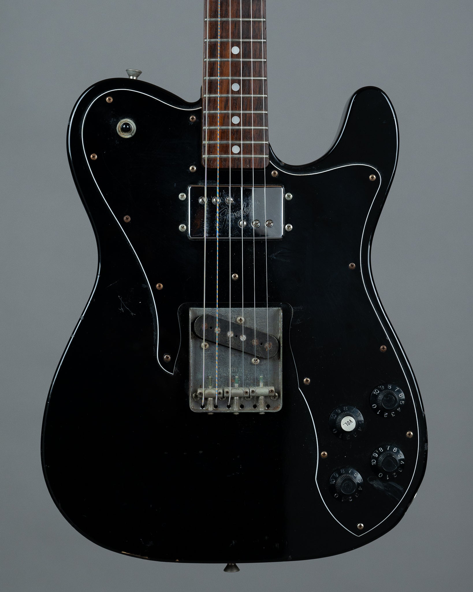 c1985 Fender/Tokai Telecaster Custom (Japan, Black)