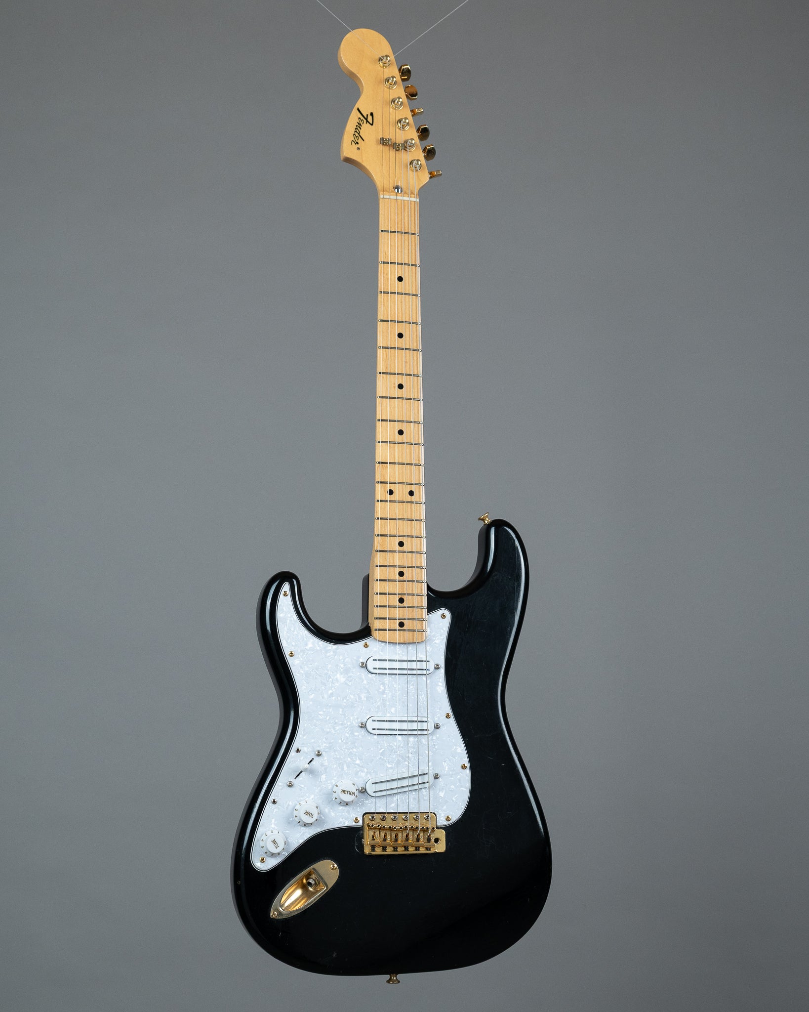 2010 Fender 70s Stratocaster Parts Left Handed (Japan, Black)