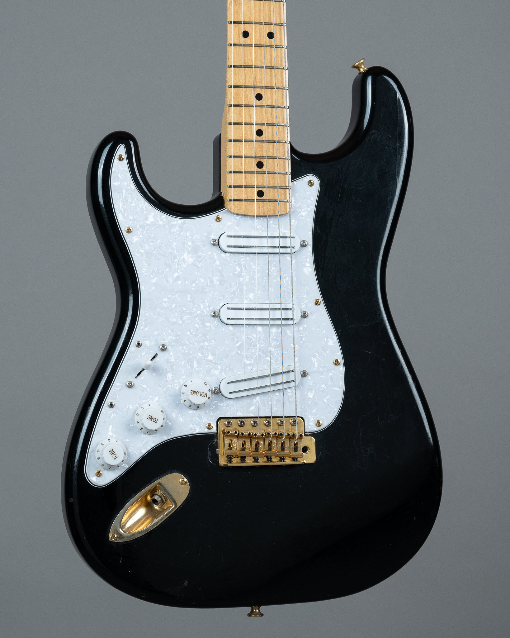 2010 Fender 70s Stratocaster Parts Left Handed (Japan, Black)