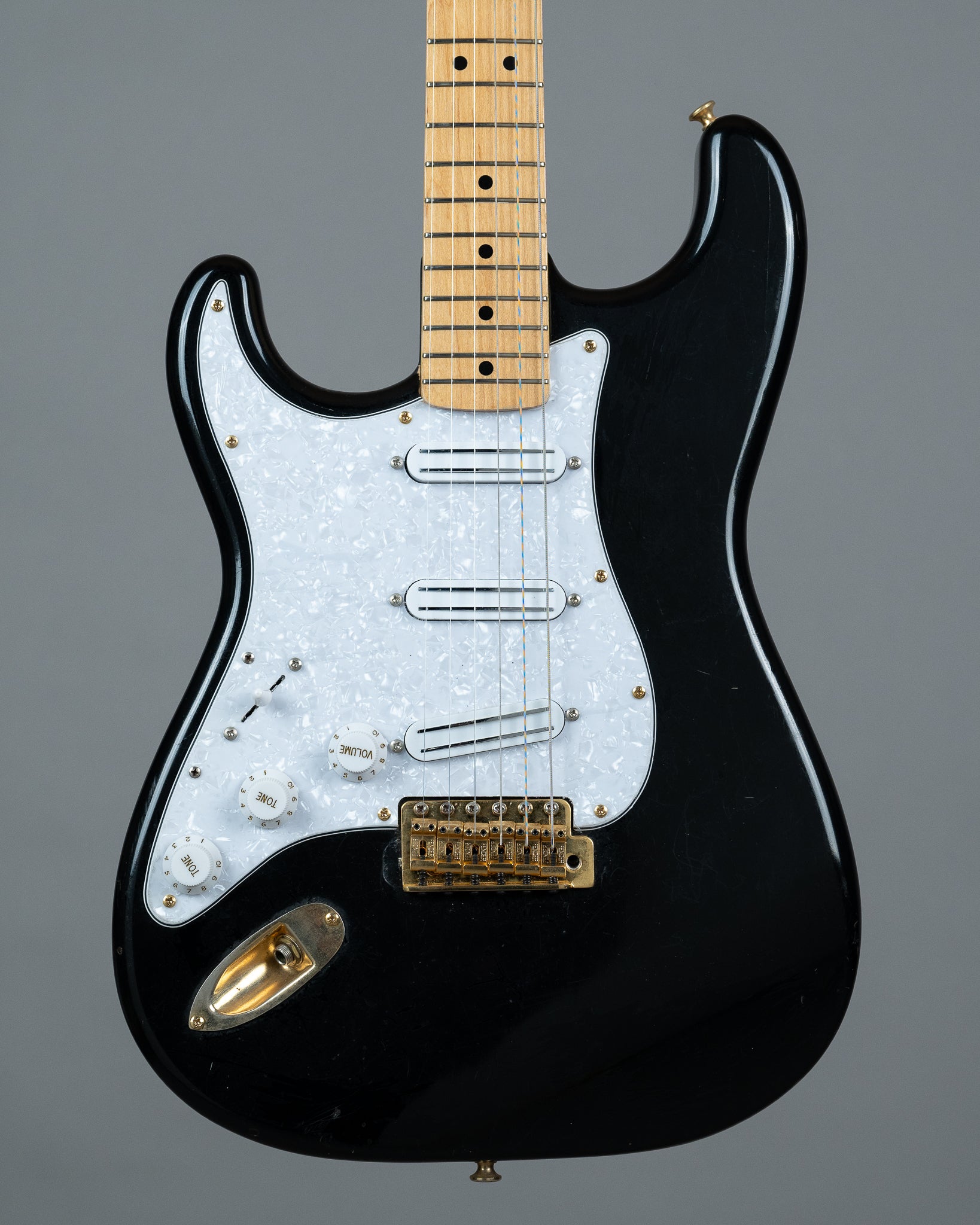 2010 Fender 70s Stratocaster Parts Left Handed (Japan, Black)