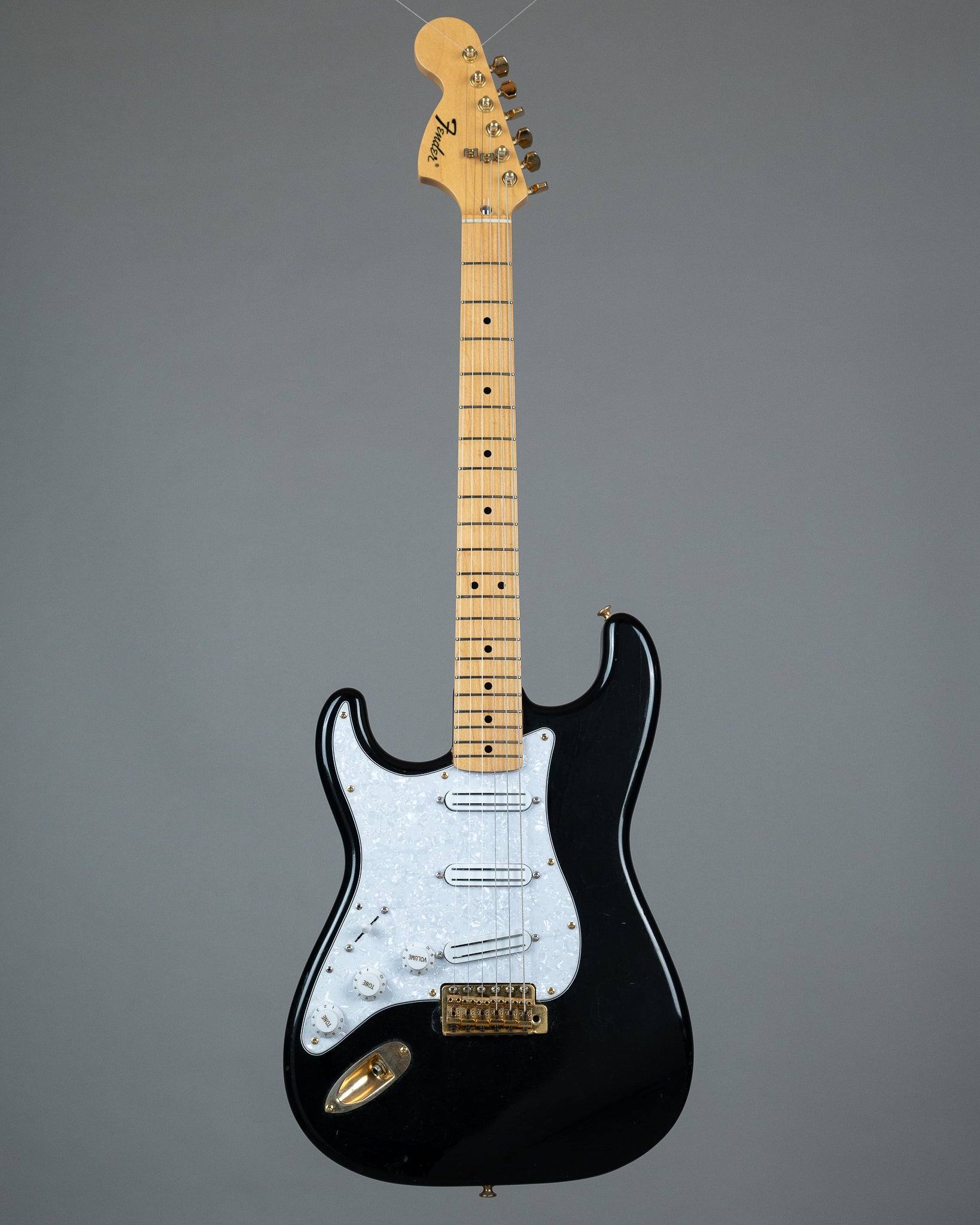 2010 Fender 70s Stratocaster Parts Left Handed (Japan, Black)