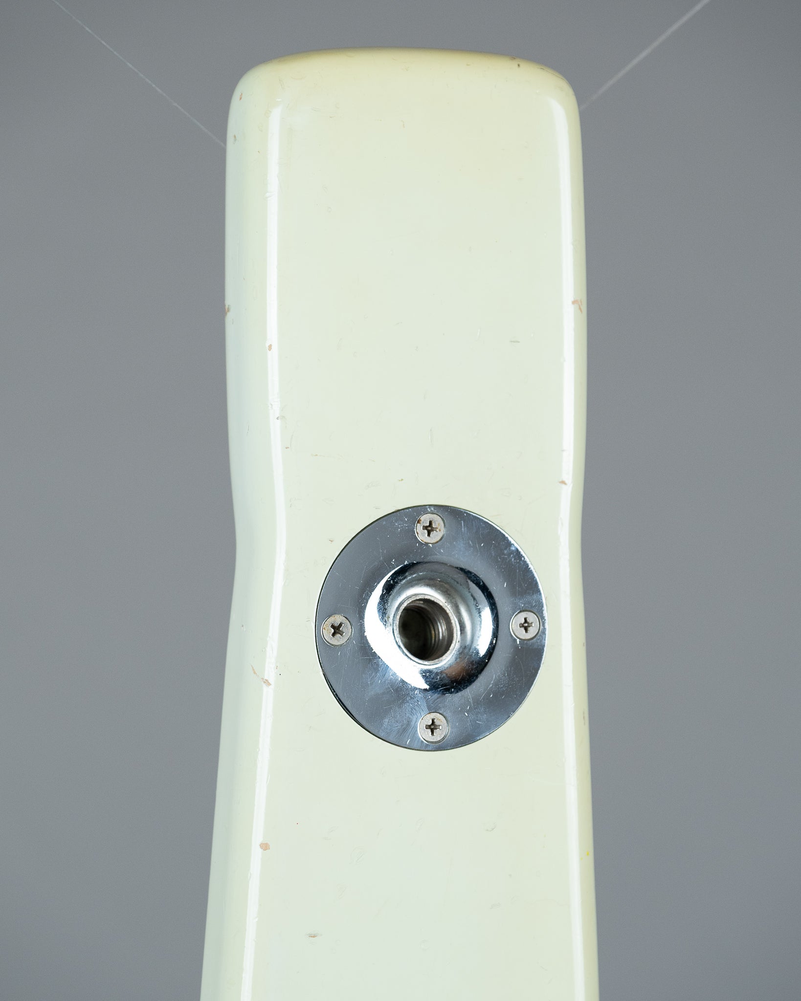 1960 Fender/White Studio Deluxe Lapsteel (USA, White, Legs, OHSC)
