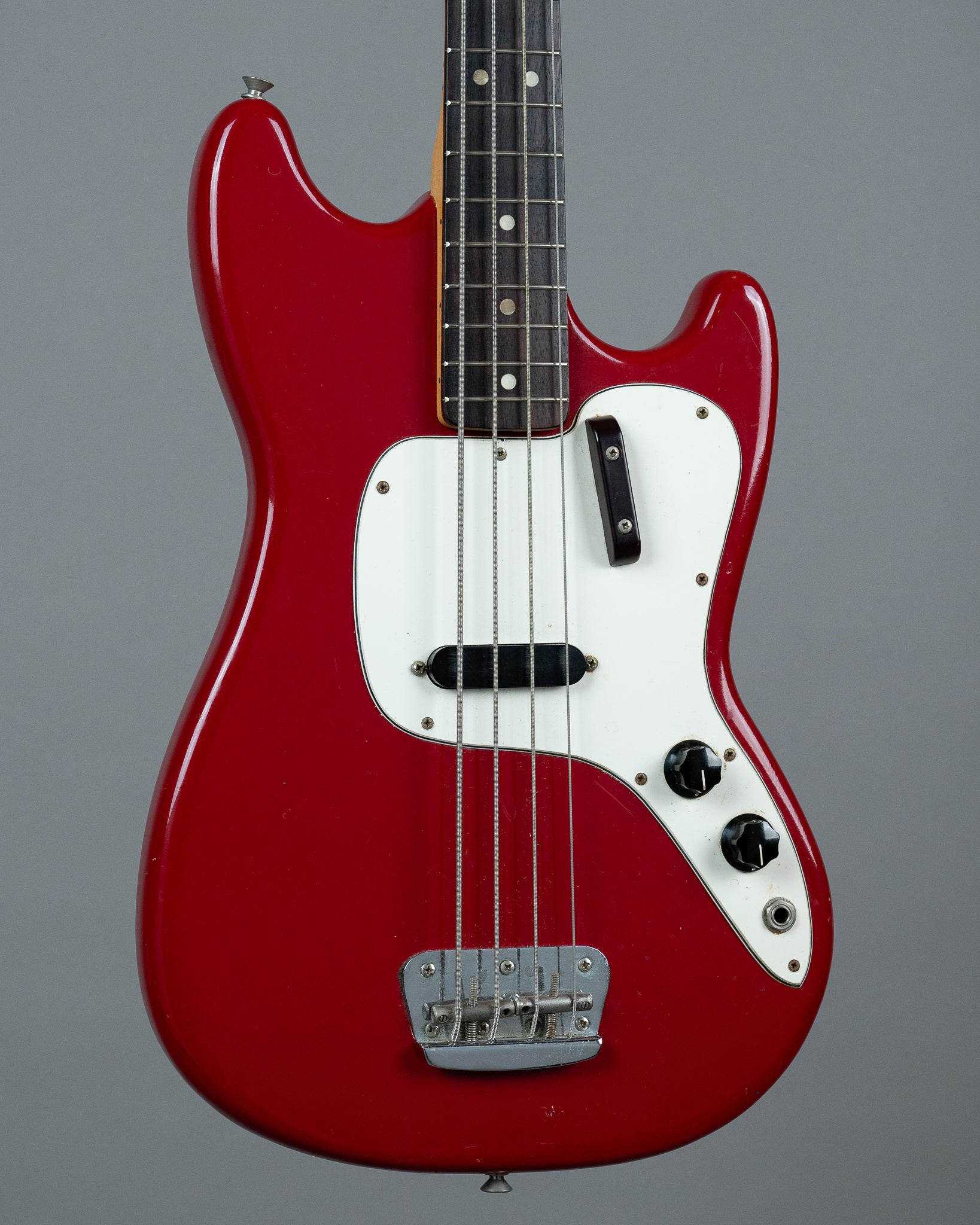 1971 Fender Musicmaster Bass (USA, Dakota Red, HSC