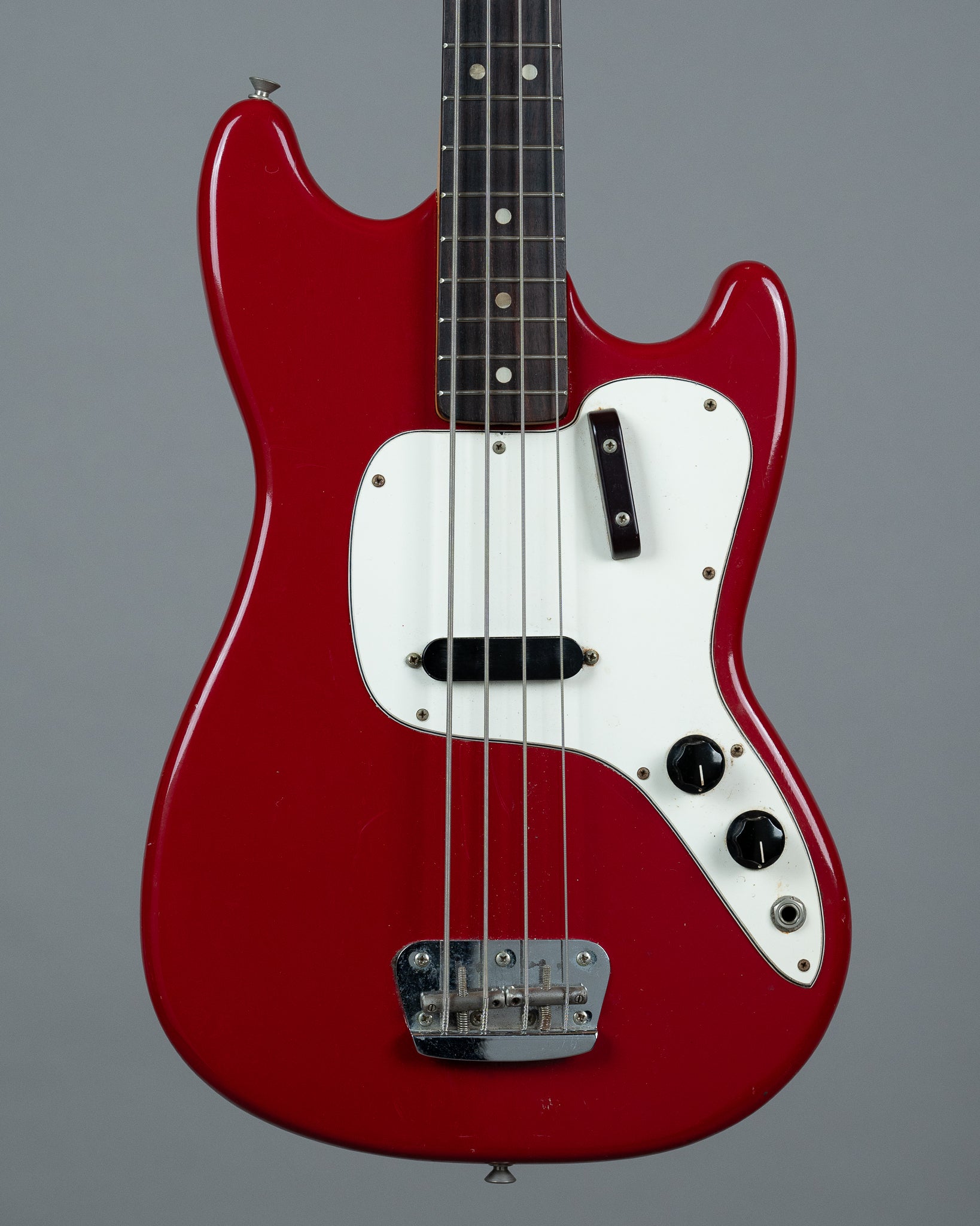 1971 Fender Musicmaster Bass (USA, Dakota Red, HSC