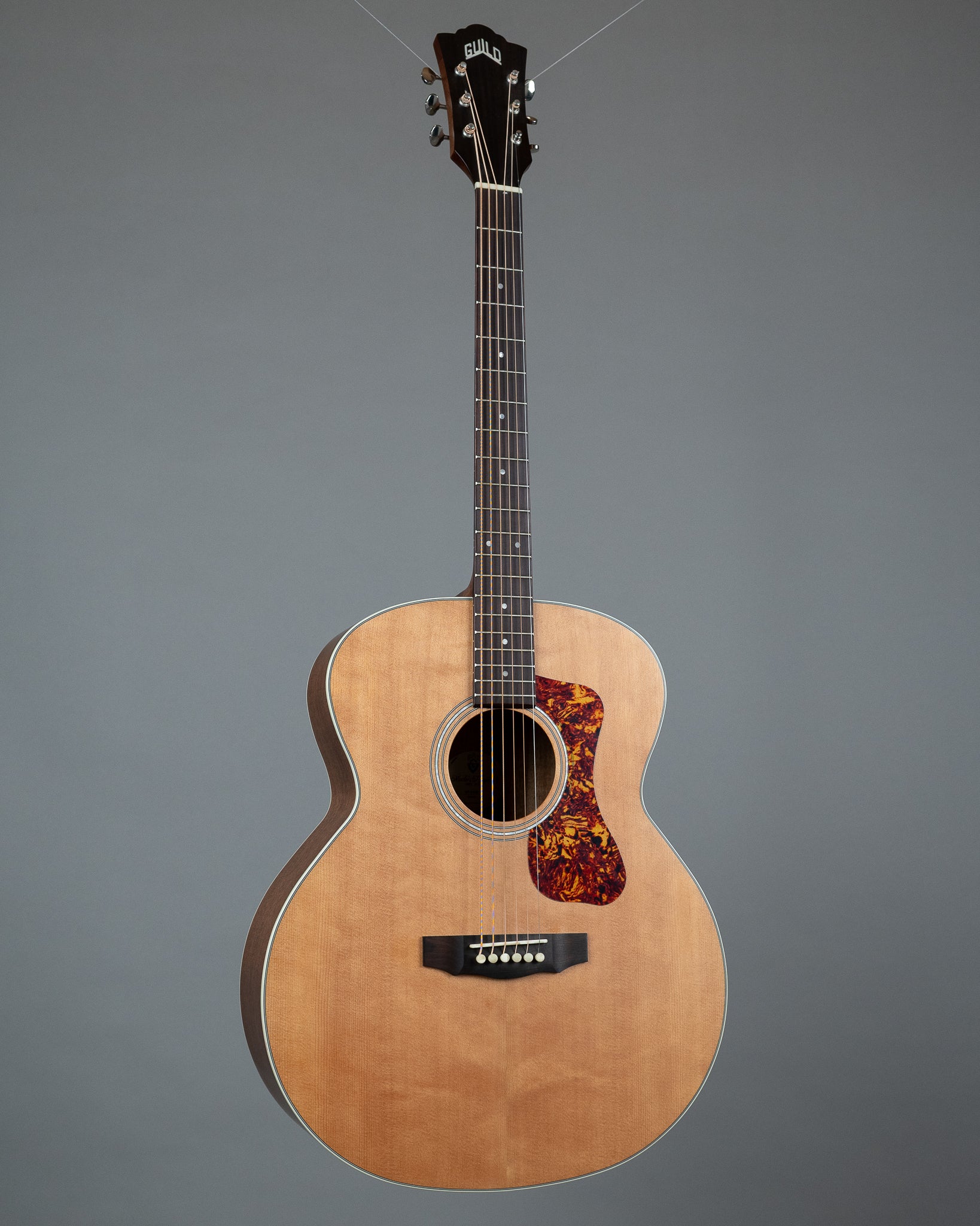 c2020s Guild BT-240E Baritone (China, Natural Satin, Pickup, OGB)