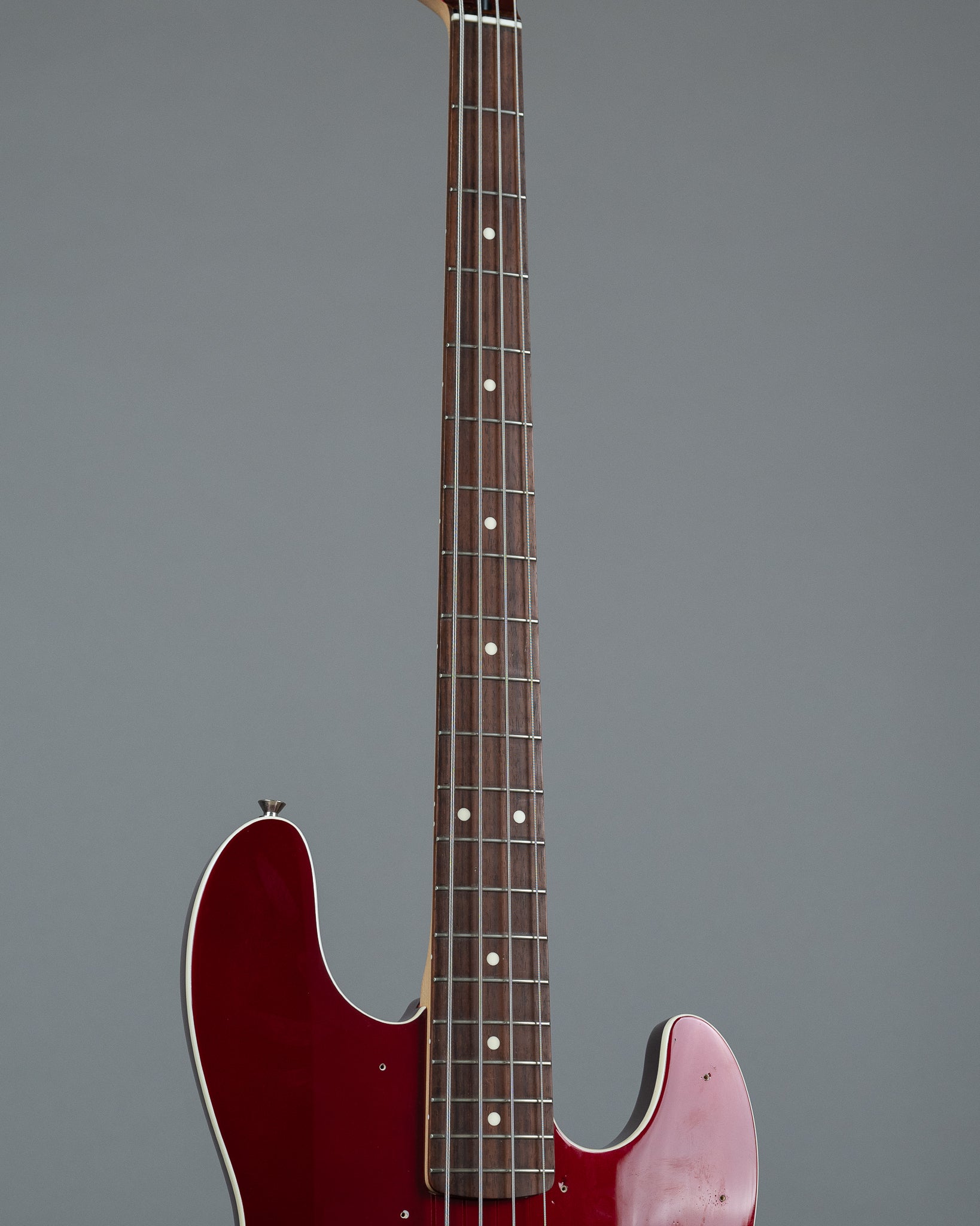 c2006 Fender Aerodyne Jazz Bass (Japan, Candy Apple Red)