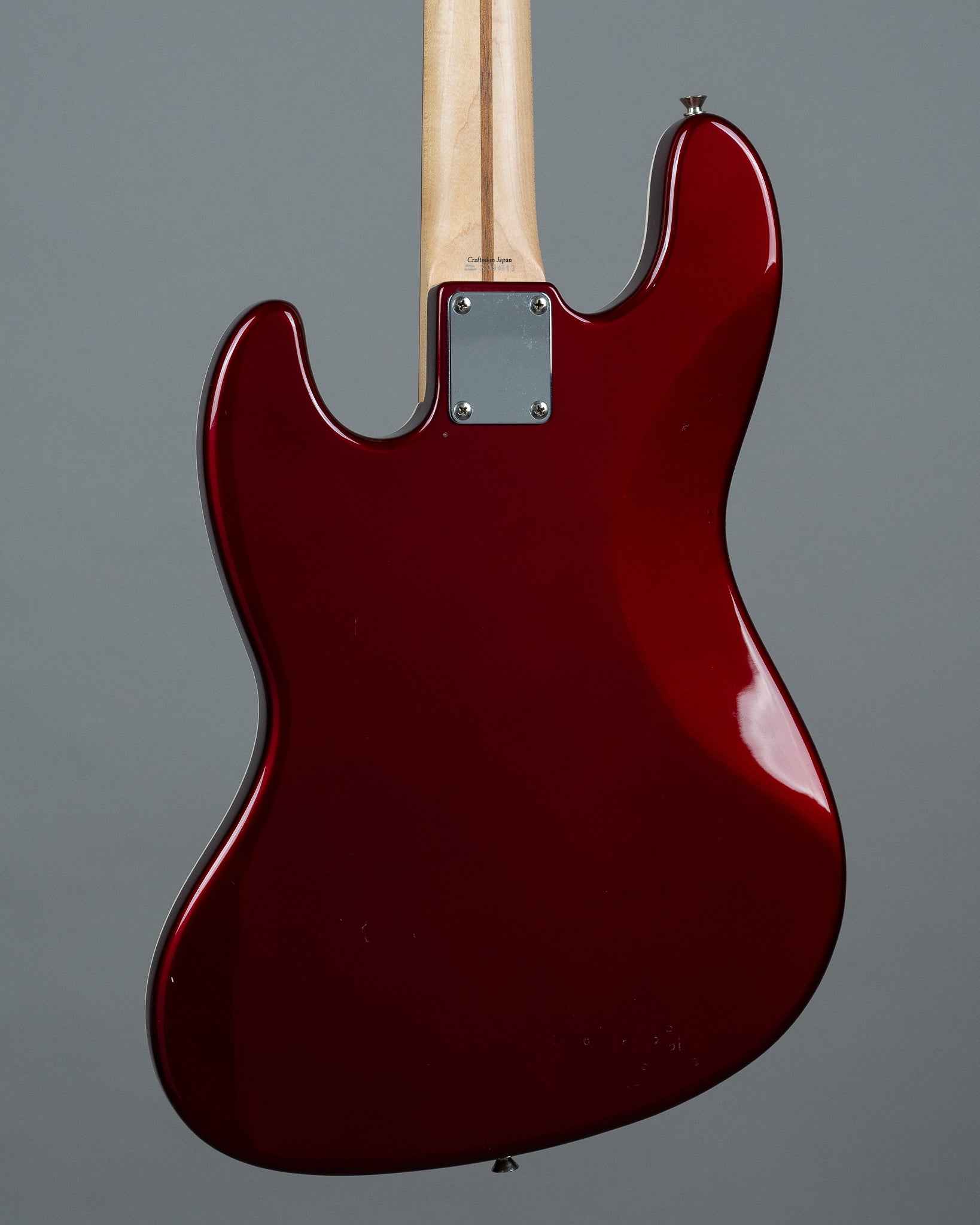 c2006 Fender Aerodyne Jazz Bass (Japan, Candy Apple Red)