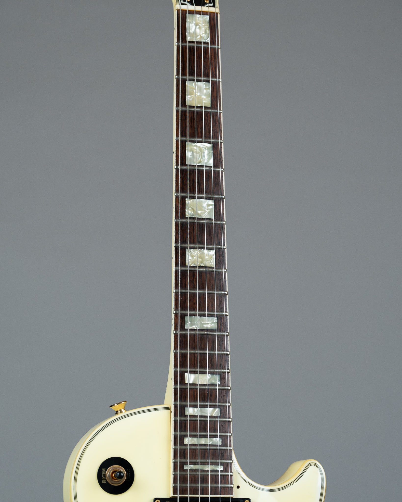 1996 Epiphone by Gibson Les Paul Custom (Japan, White)