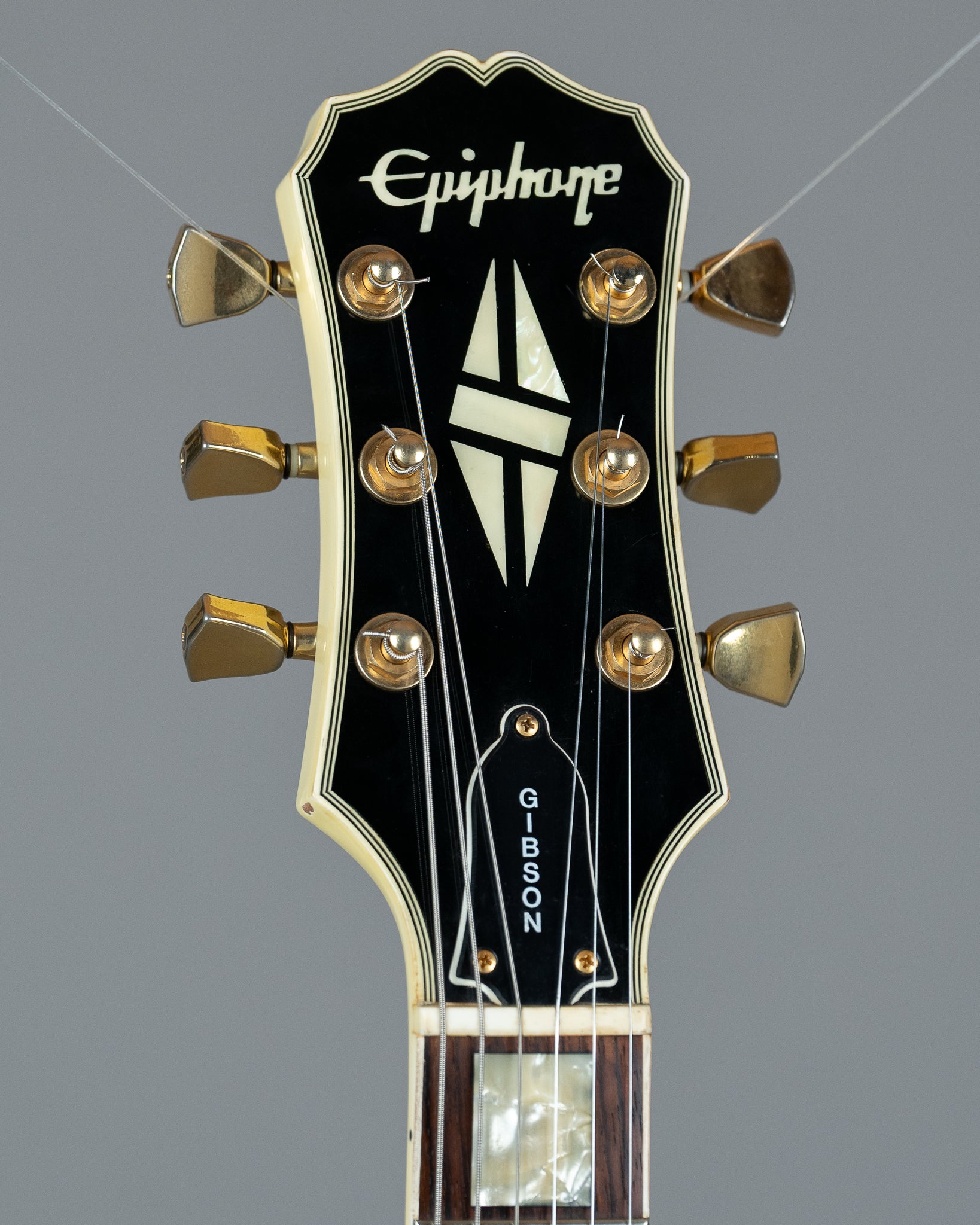 1996 Epiphone by Gibson Les Paul Custom (Japan, White)