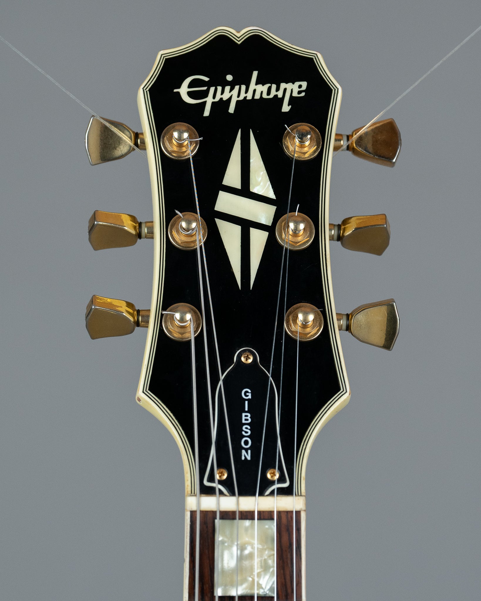 1996 Epiphone by Gibson Les Paul Custom (Japan, White)