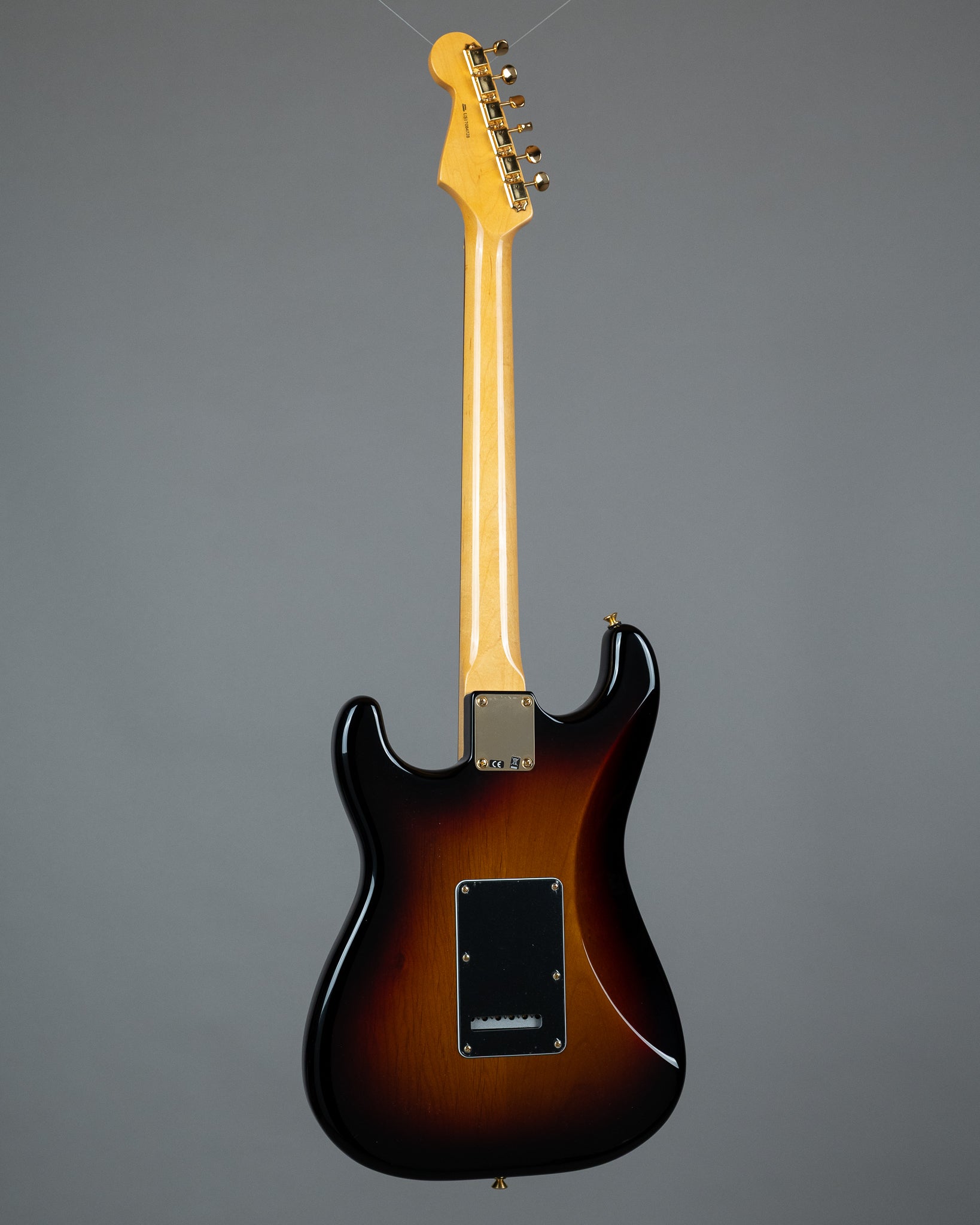 2017 Fender SRV Stratocaster (USA, Sunburst, OHSC)