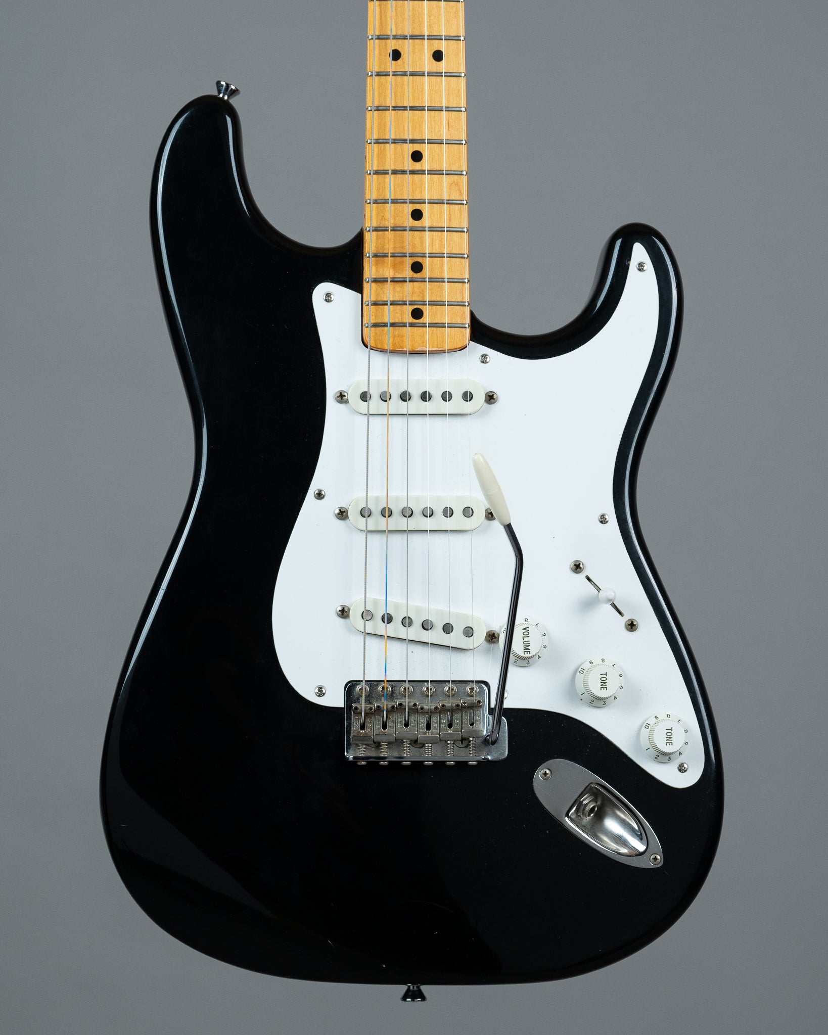 1988 Fender AVRI '57 Stratocaster (USA, Black, HSC)