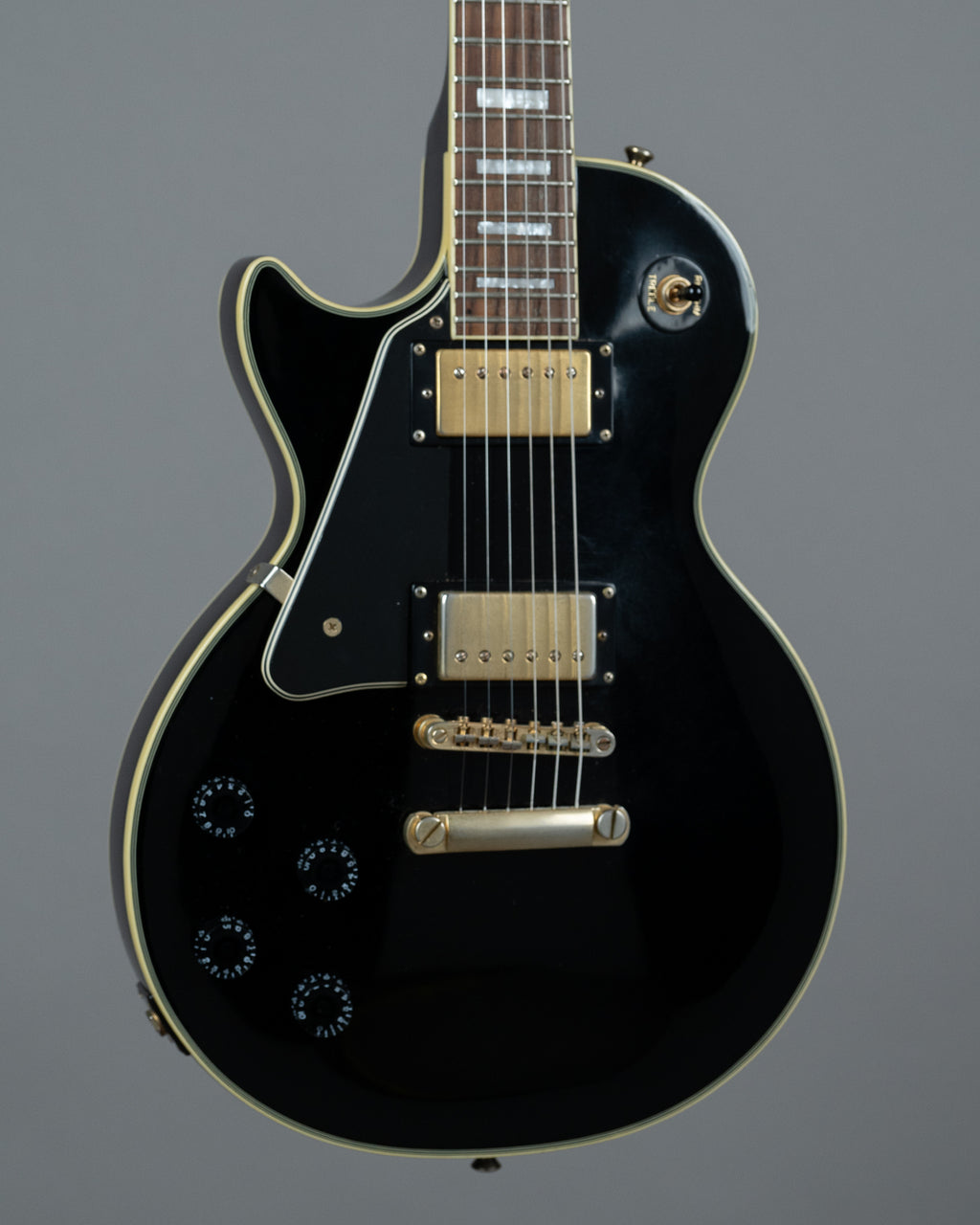 2006 Epiphone Les Paul Custom Left Handed (China, Black)