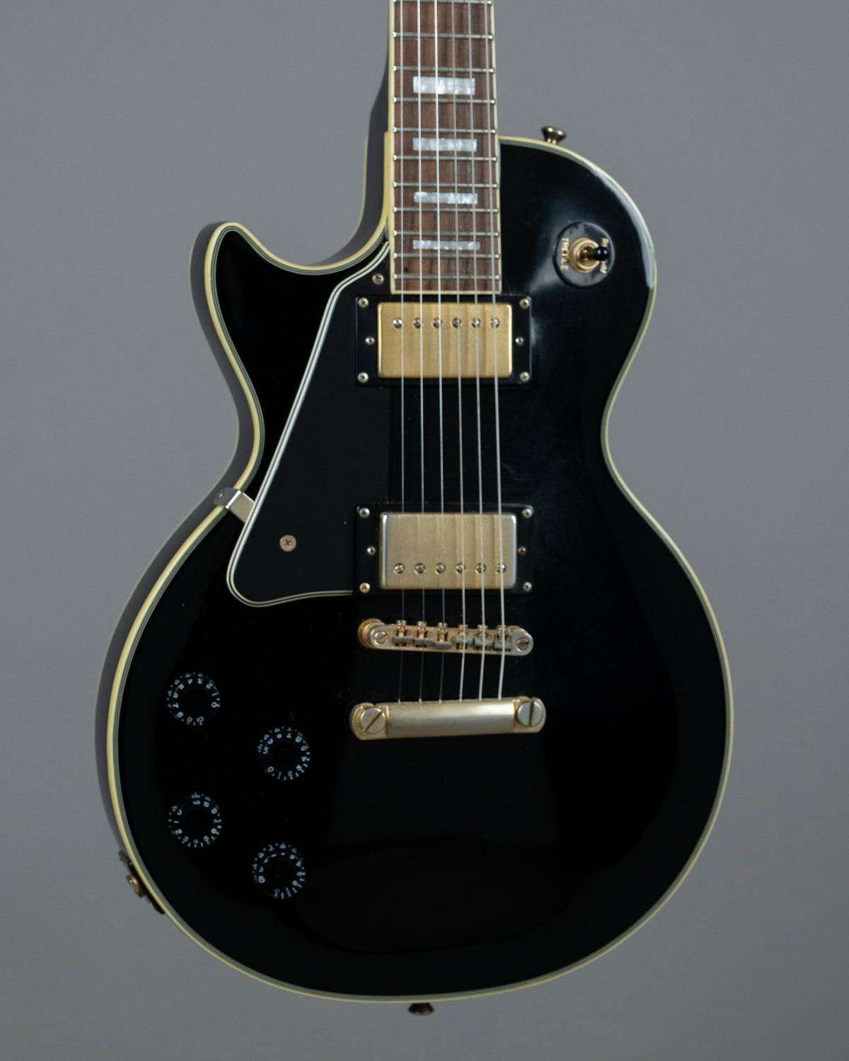 2006 Epiphone Les Paul Custom Left Handed (China, Black)