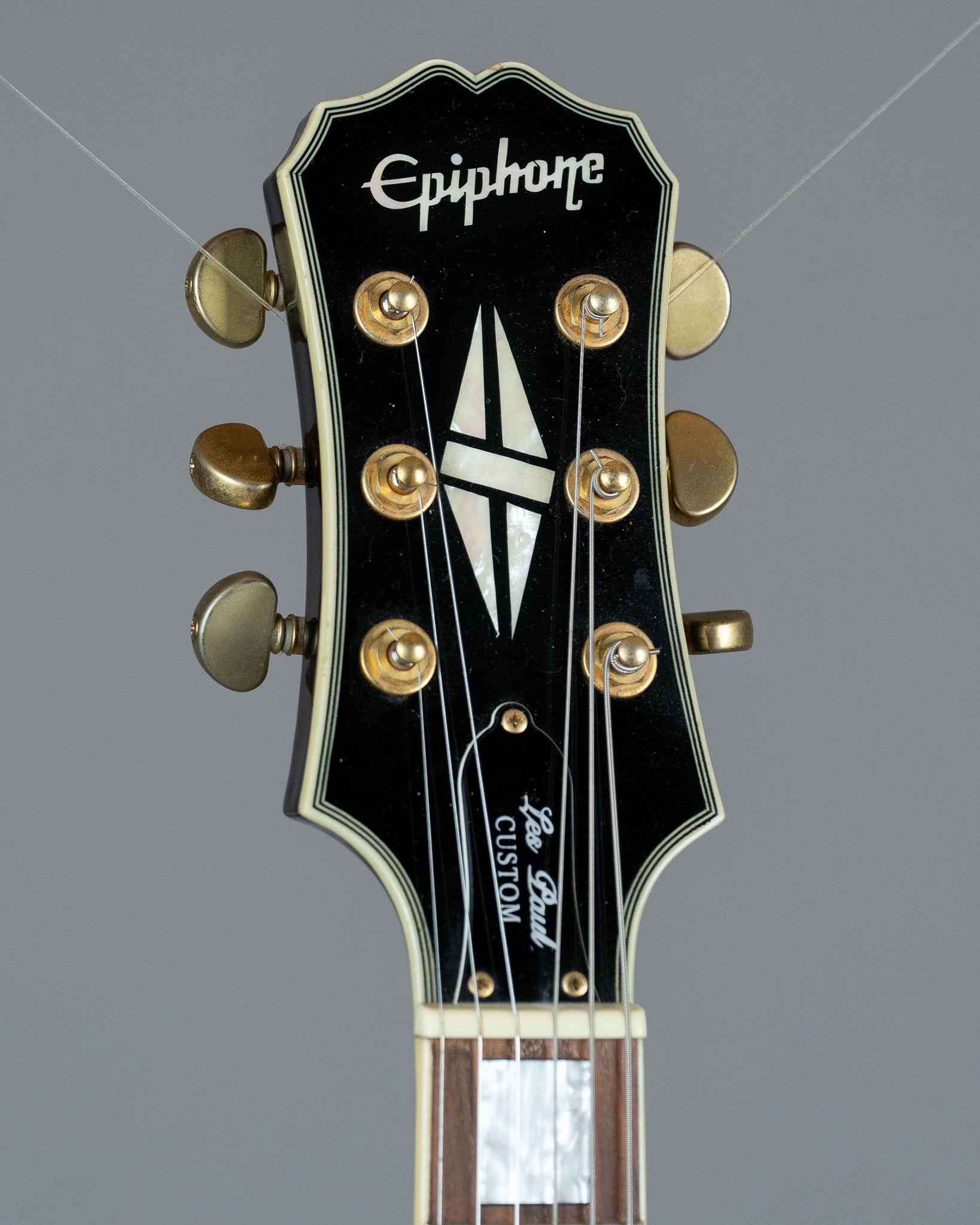 2006 Epiphone Les Paul Custom Left Handed (China, Black)