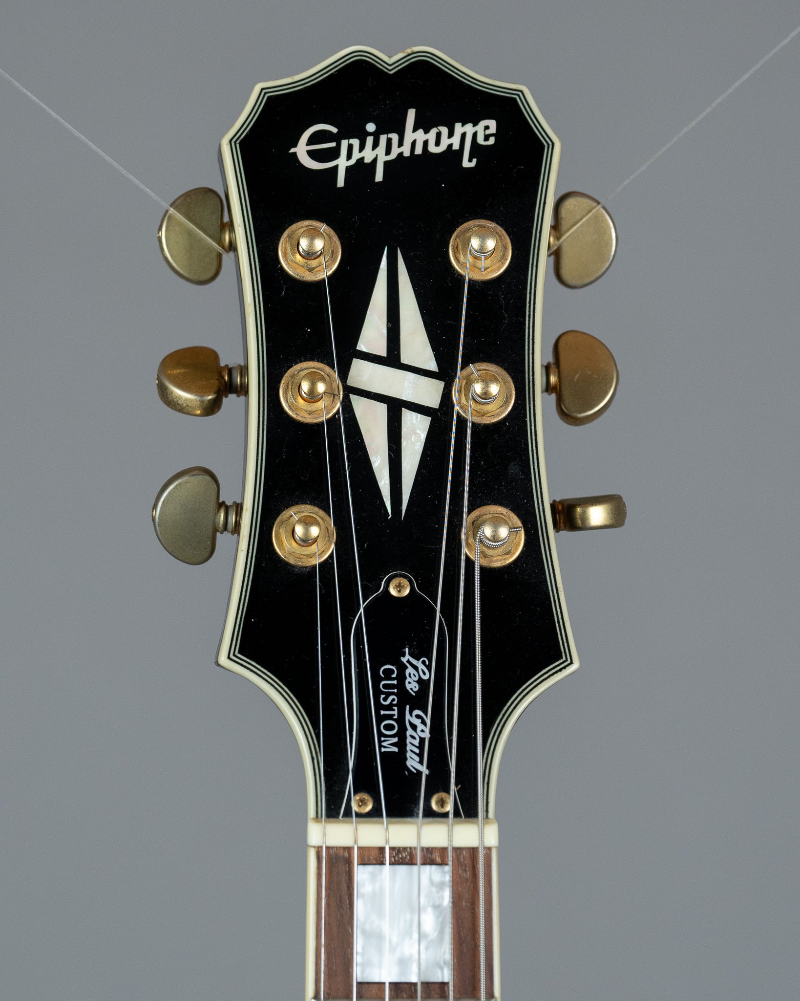 2006 Epiphone Les Paul Custom Left Handed (China, Black)