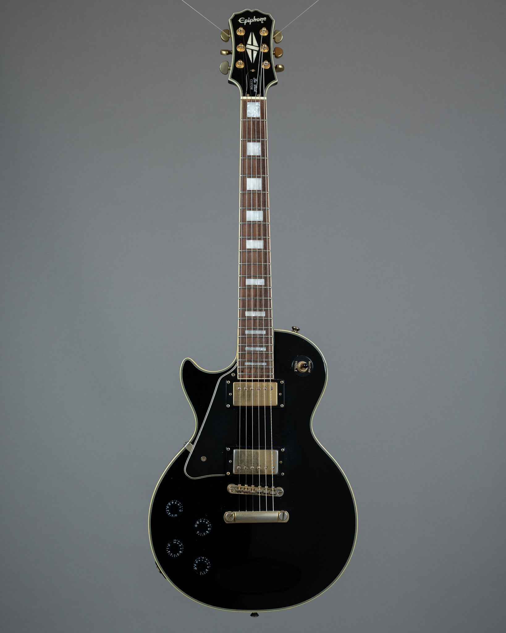 2006 Epiphone Les Paul Custom Left Handed (China, Black)