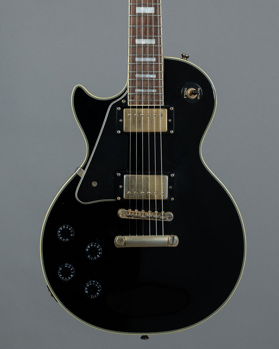 2006 Epiphone Les Paul Custom Left Handed (China, Black)