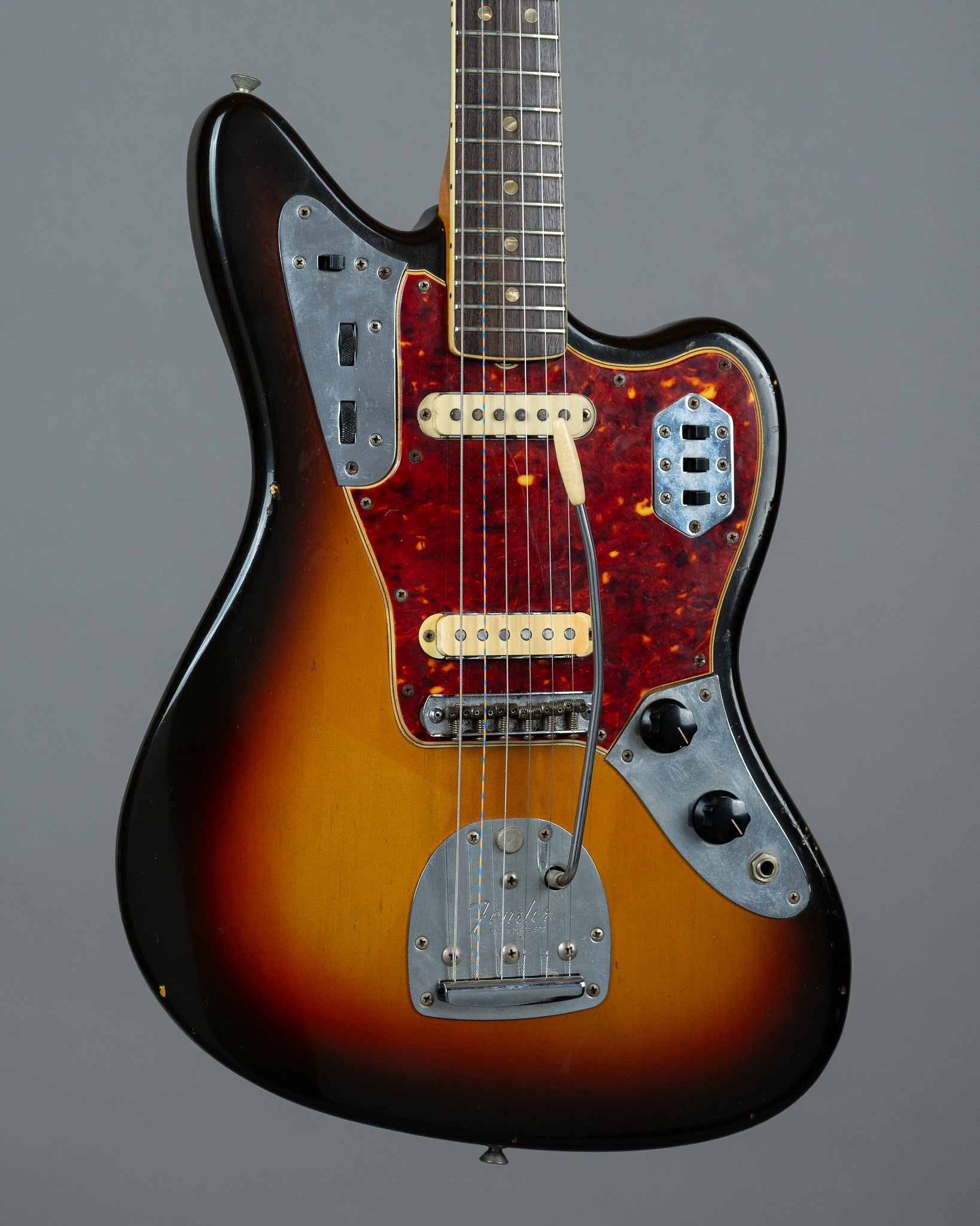 1966 Fender Jaguar  (USA, Sunburst, HSC)