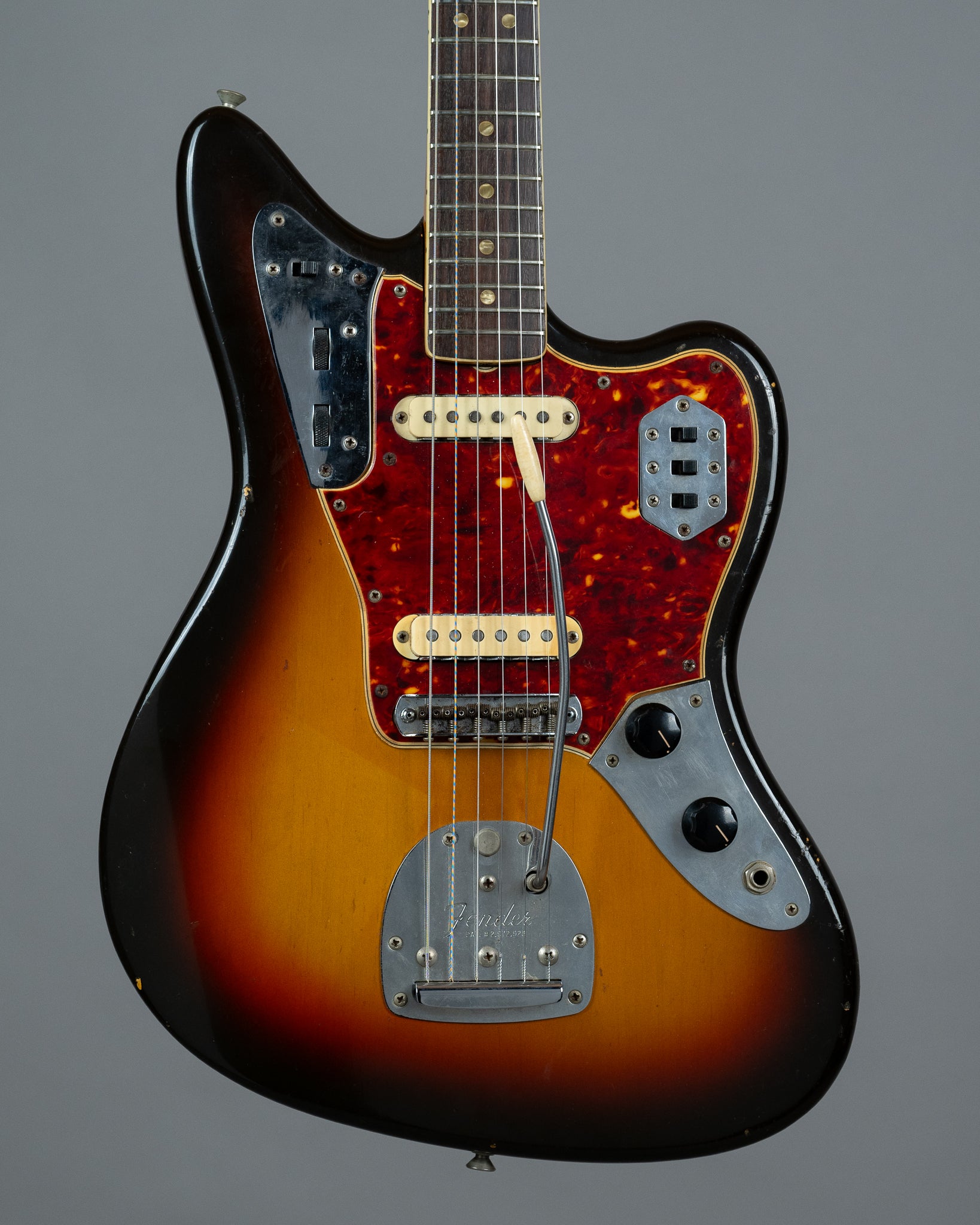 1966 Fender Jaguar  (USA, Sunburst, HSC)