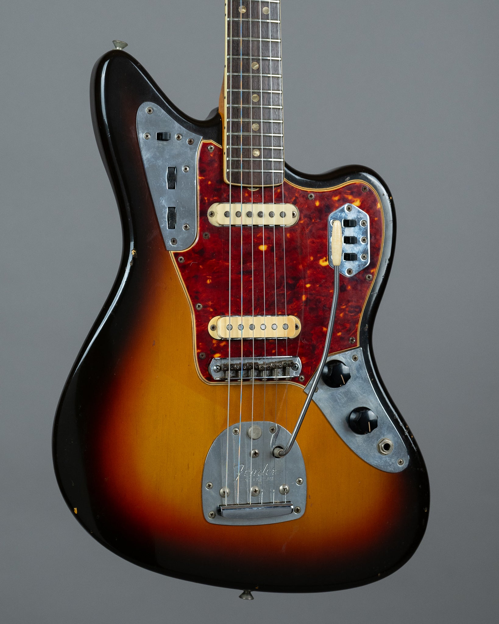 1966 Fender Jaguar  (USA, Sunburst, HSC)