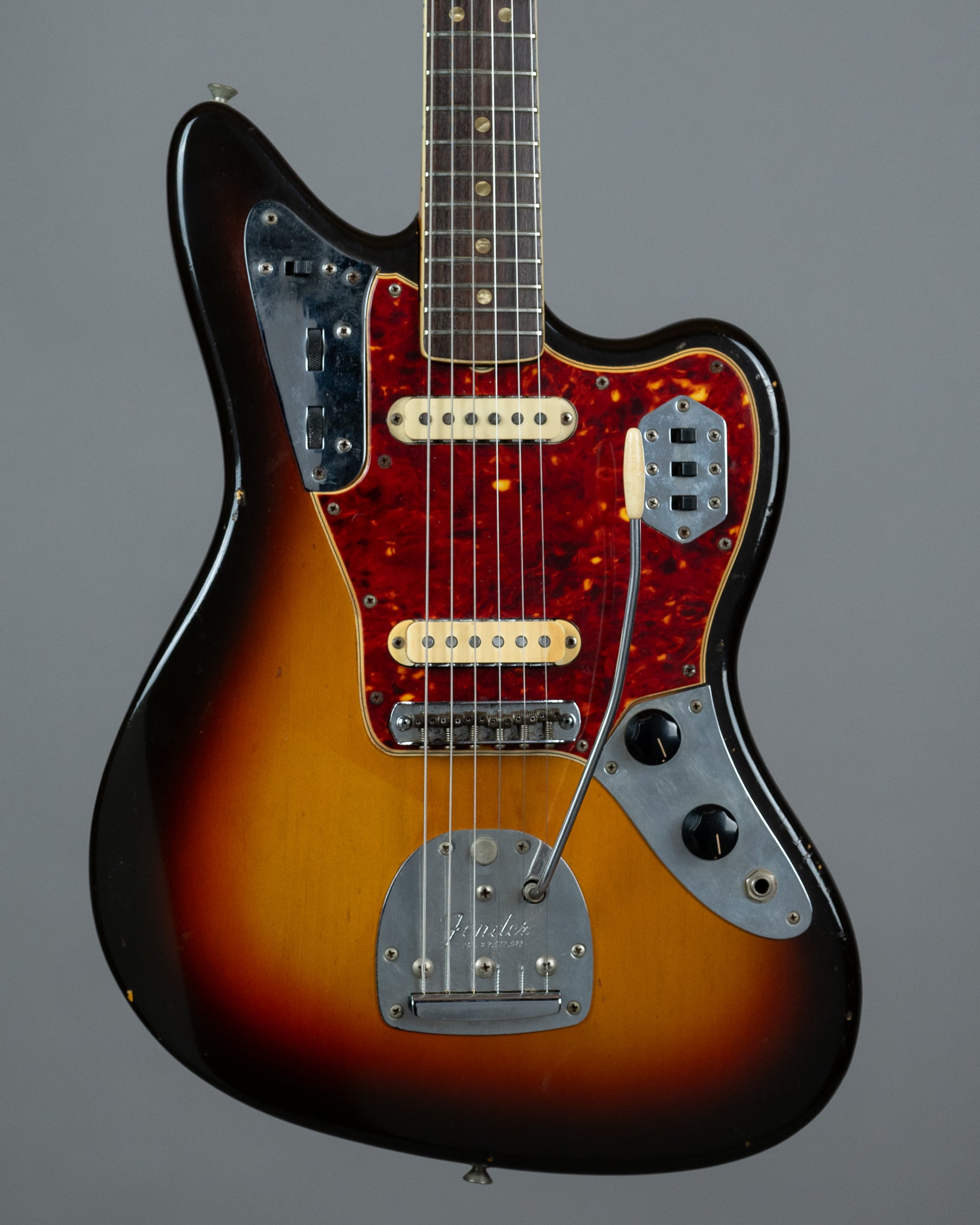 1966 Fender Jaguar  (USA, Sunburst, HSC)