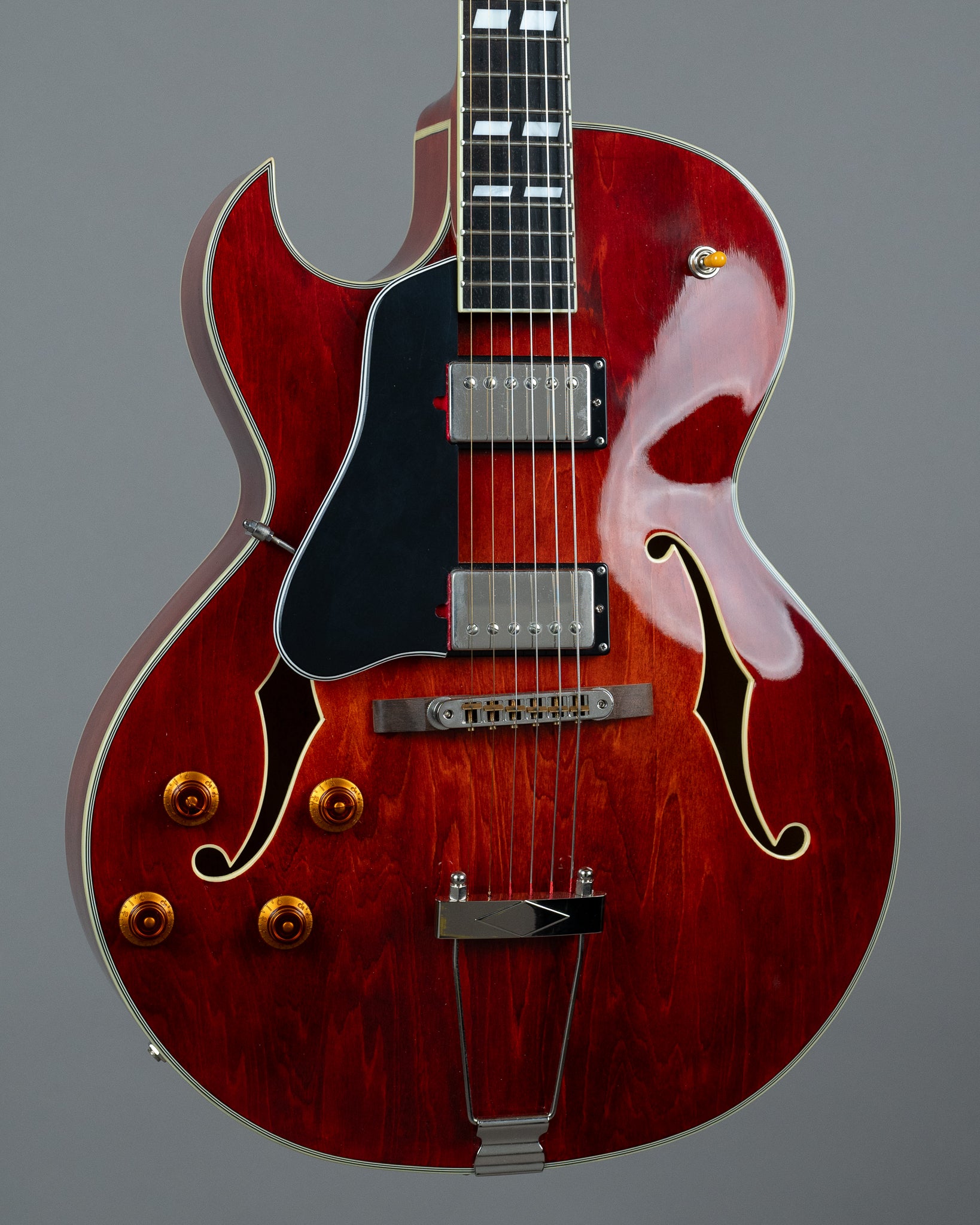 2020 Eastman AR372CEL Jazzbox Left Handed (China, Cherry Red, OHSC)