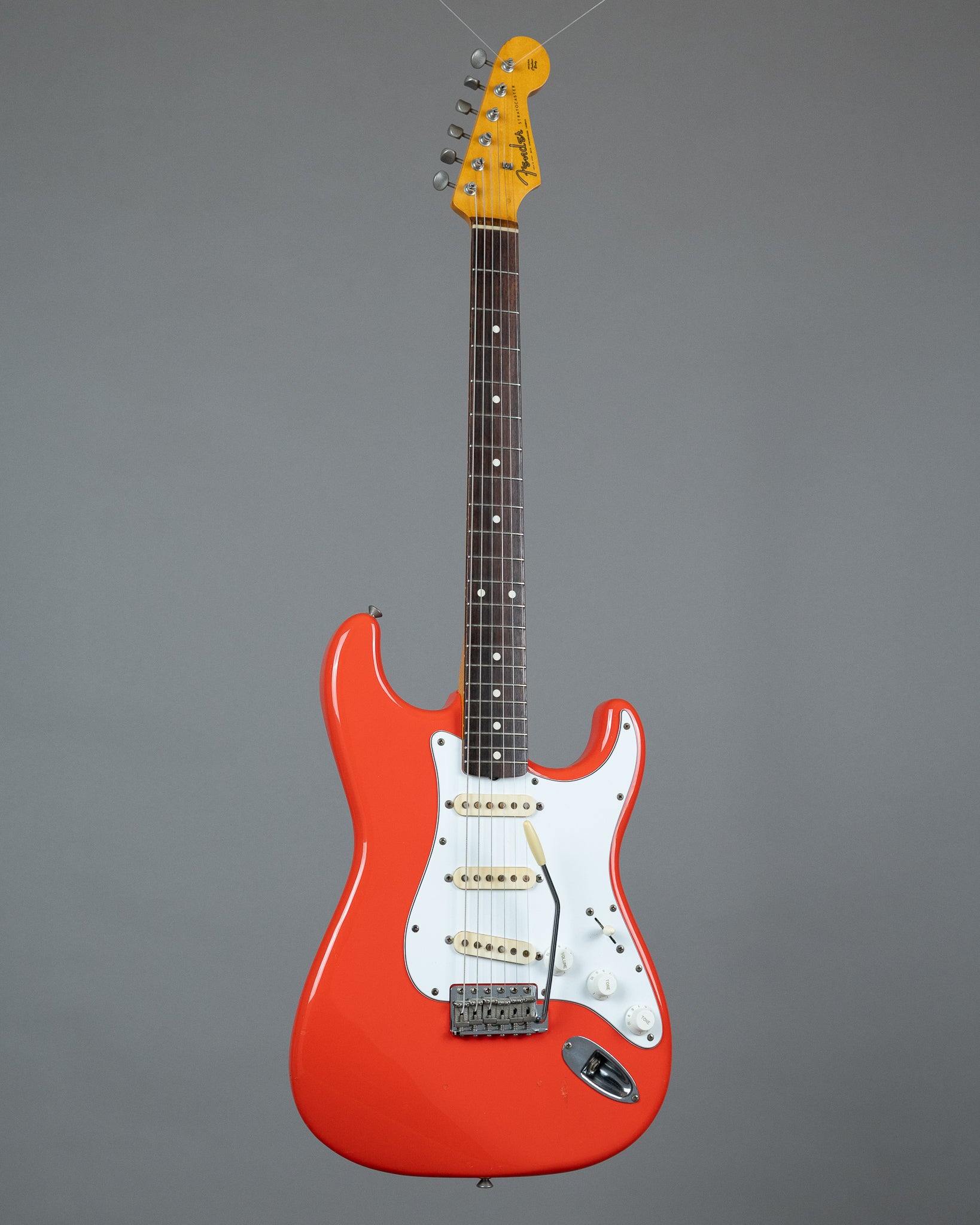 1982 Fender ST-62 JV Stratocaster (Japan, Fiesta Red, Gig Bag)