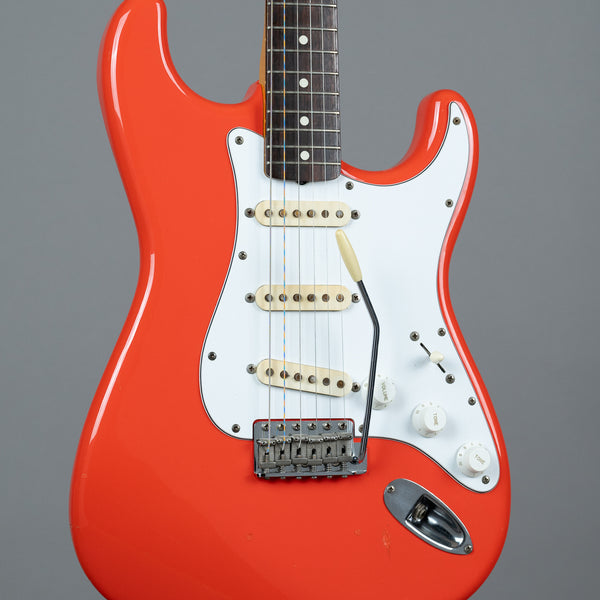 1982 Fender ST-62 JV Stratocaster (Japan, Fiesta Red, Gig Bag)