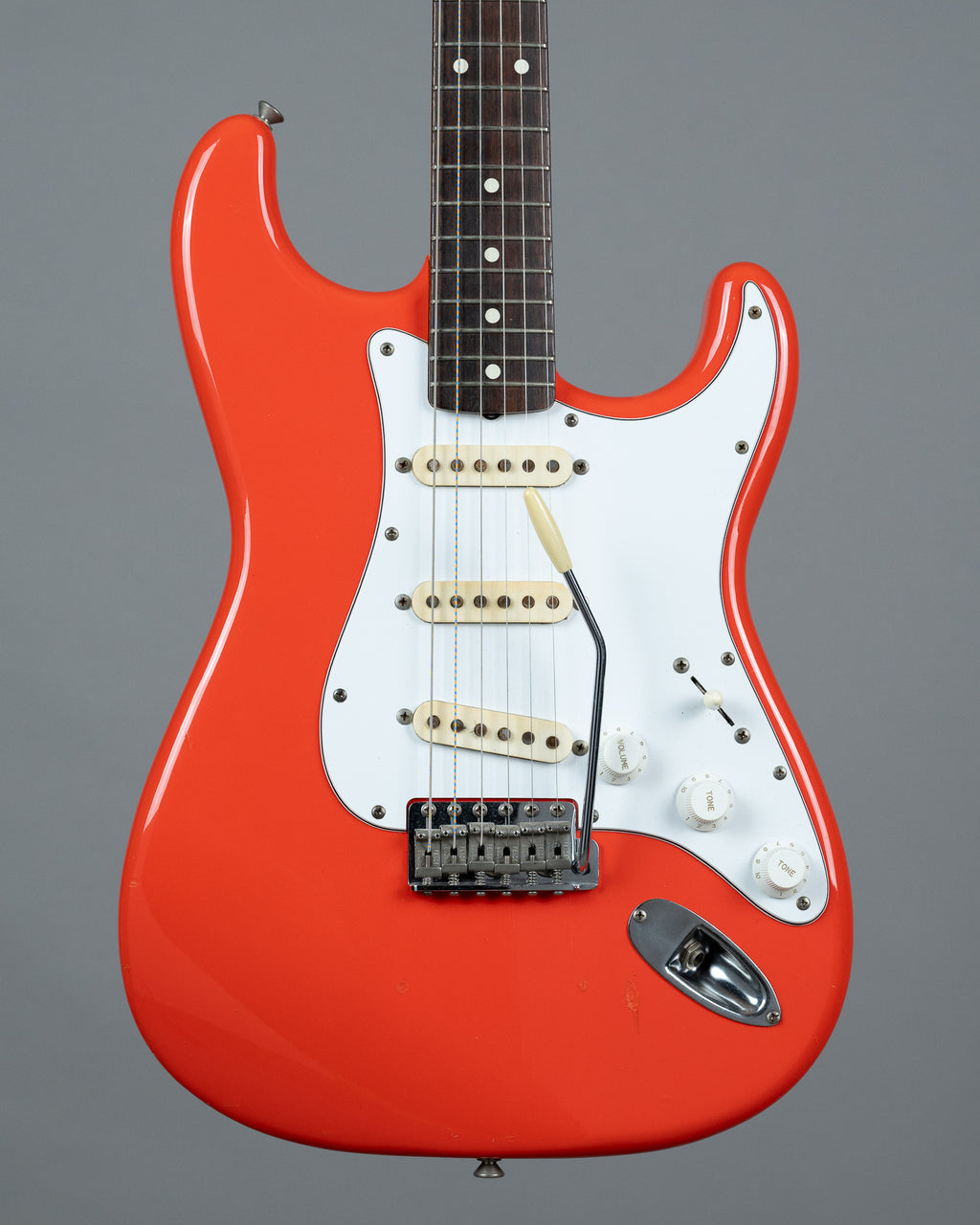 1982 Fender ST-62 JV Stratocaster (Japan, Fiesta Red, Gig Bag)