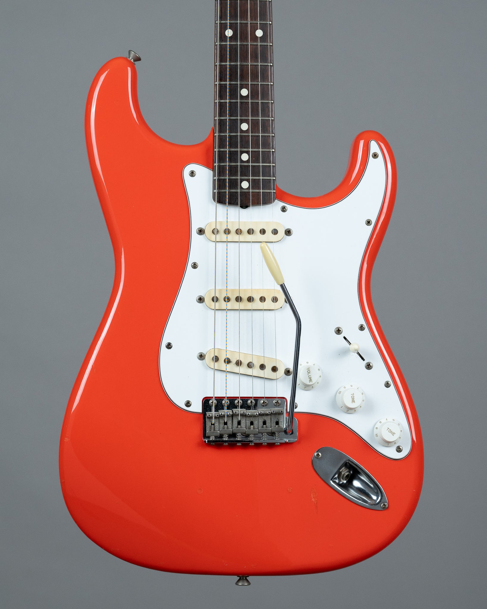 1982 Fender ST-62 JV Stratocaster (Japan, Fiesta Red, Gig Bag)