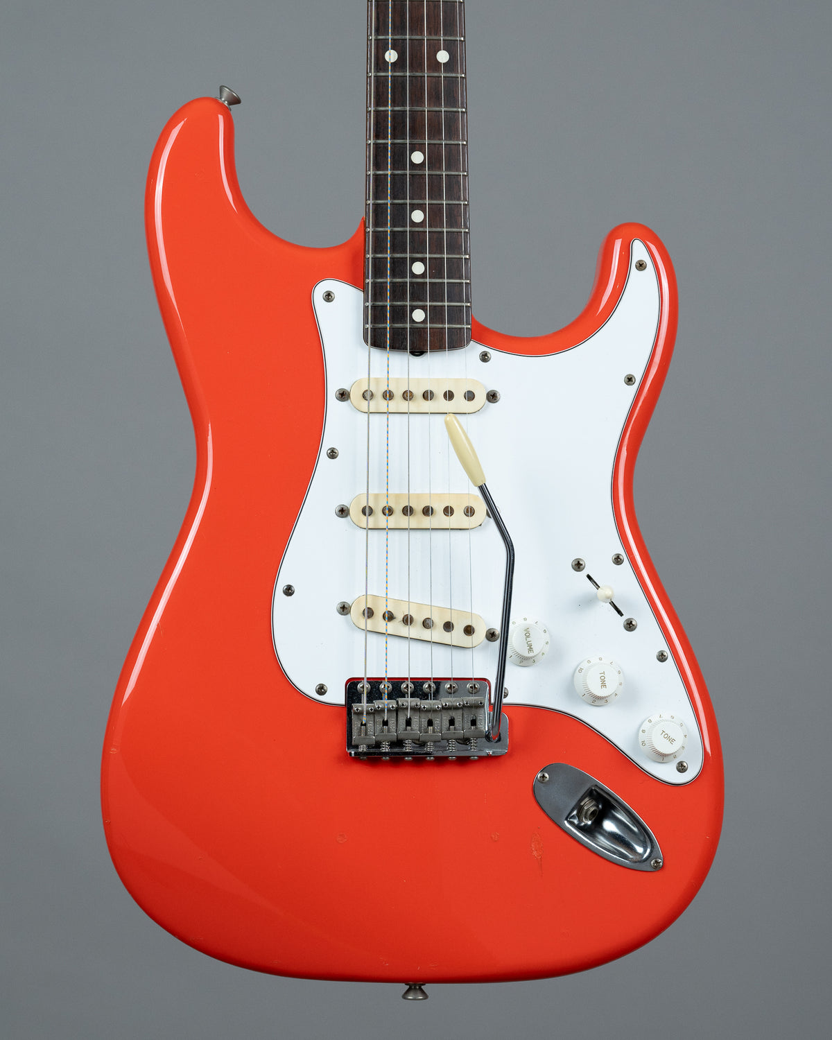 1982 Fender ST-62 JV Stratocaster (Japan, Fiesta Red, Gig Bag)