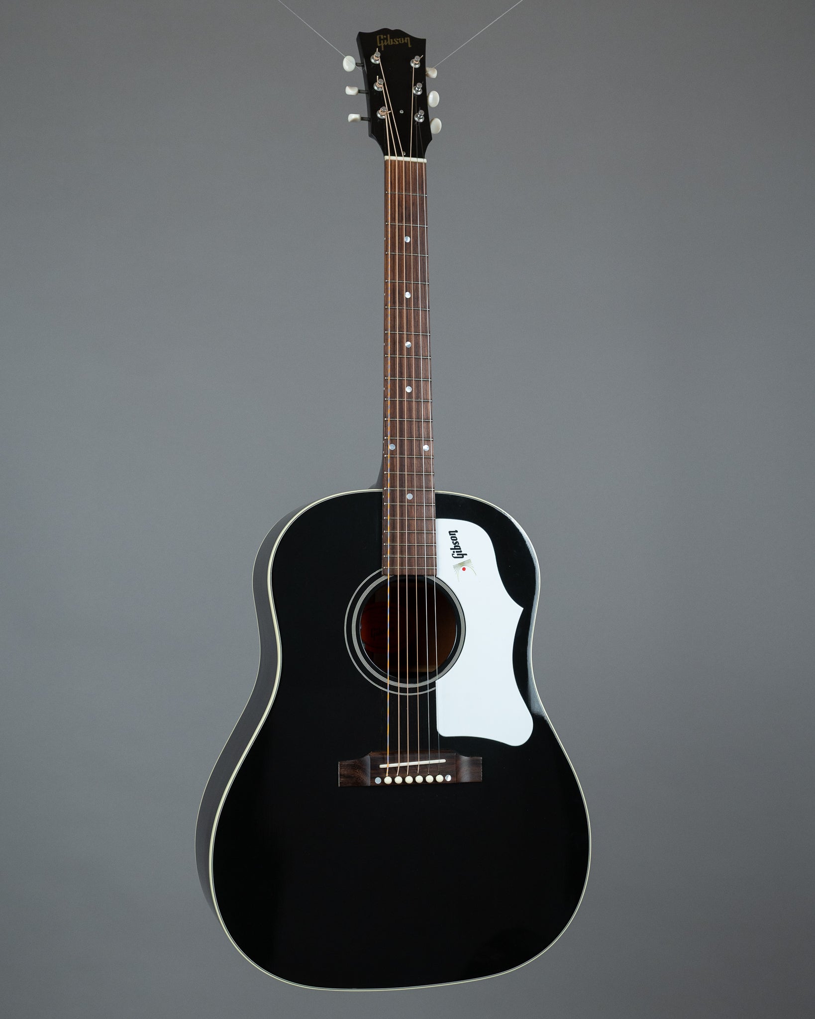 2014 Gibson Custom Shop '1960 J-45 Ebony Special' (USA, Ebony, LR Bagg