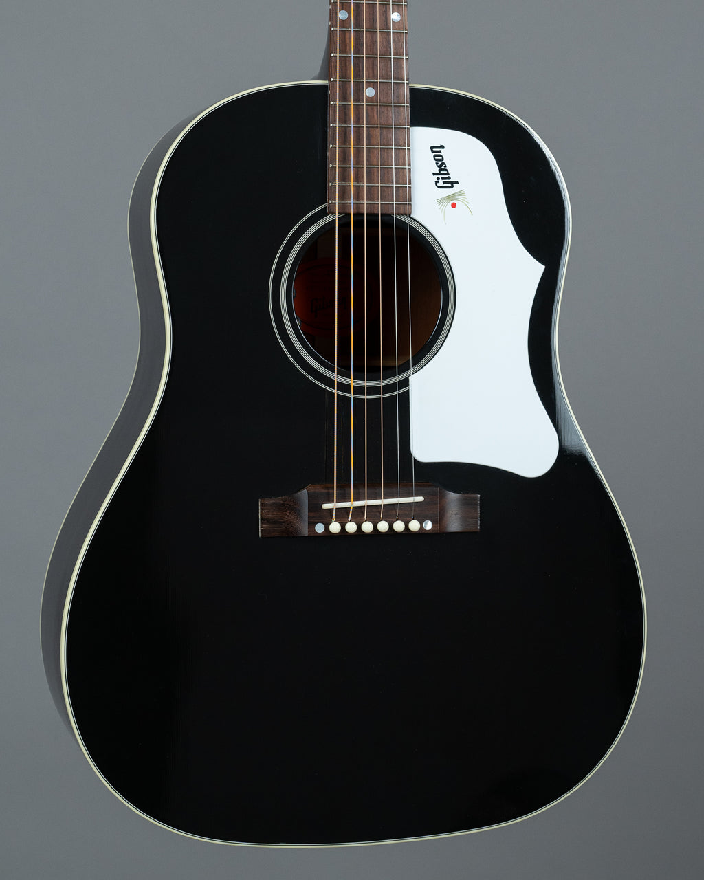 2014 Gibson Custom Shop '1960 J-45 Ebony Special' (USA, Ebony, LR Baggs Pickup, COA, OHSC)