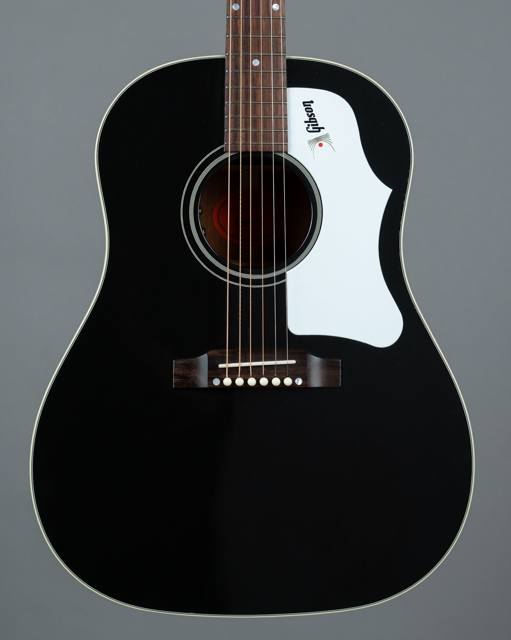 2014 Gibson Custom Shop '1960 J-45 Ebony Special' (USA, Ebony, LR Baggs Pickup, COA, OHSC)