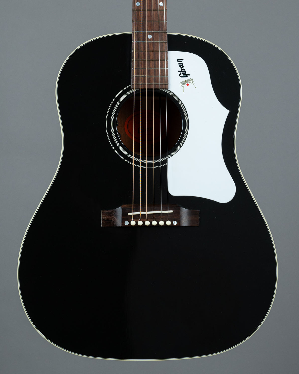 2014 Gibson Custom Shop '1960 J-45 Ebony Special' (USA, Ebony, LR Baggs Pickup, COA, OHSC)