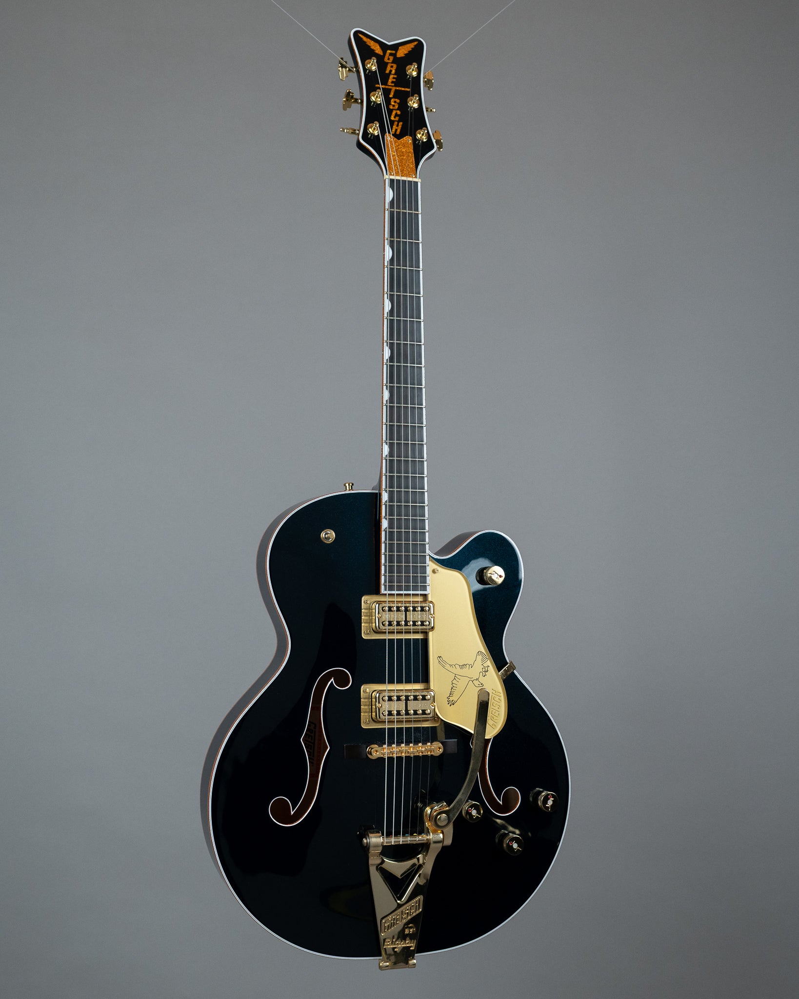 2021 Gretsch G6136TG Players Edition Falcon (Japan, Midnight Sapphire, Gold Hardware, OHSC)