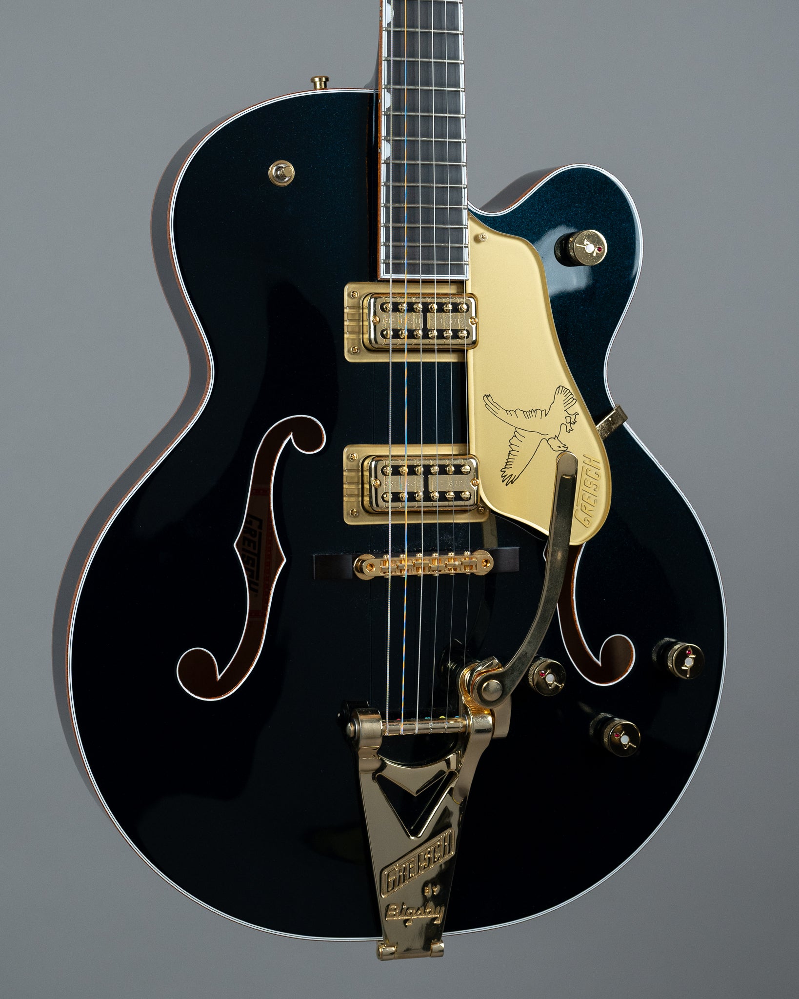 2021 Gretsch G6136TG Players Edition Falcon (Japan, Midnight Sapphire, Gold Hardware, OHSC)