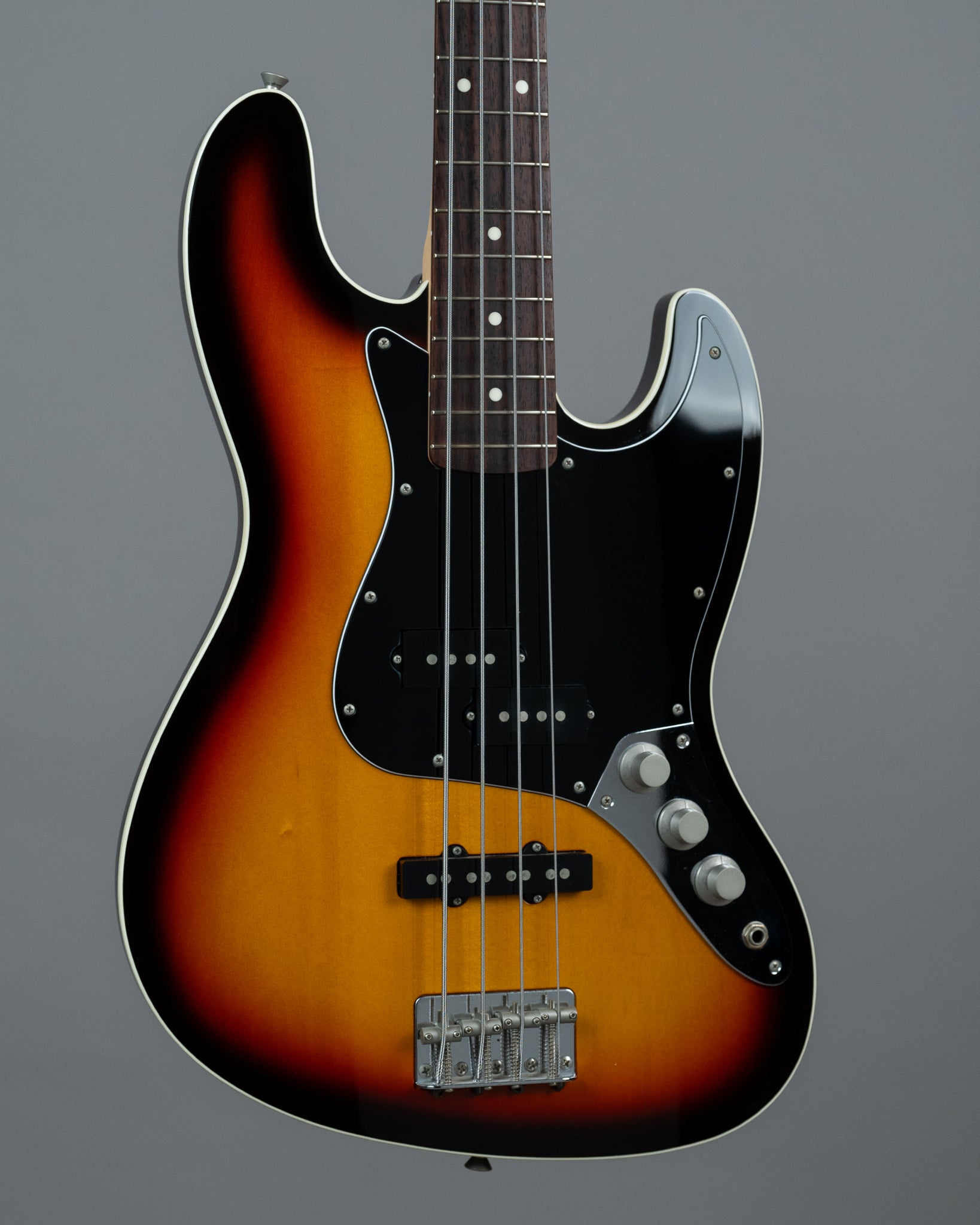 c2007 Fender Aerodyne Jazz Bass (Japan, Sunburst, HSC)