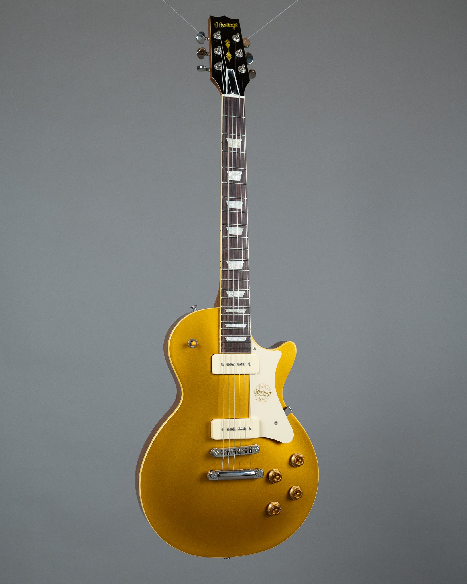 2024 Heritage Custom Shop Core Collection H-150 P90 (USA, Gold Top, CO