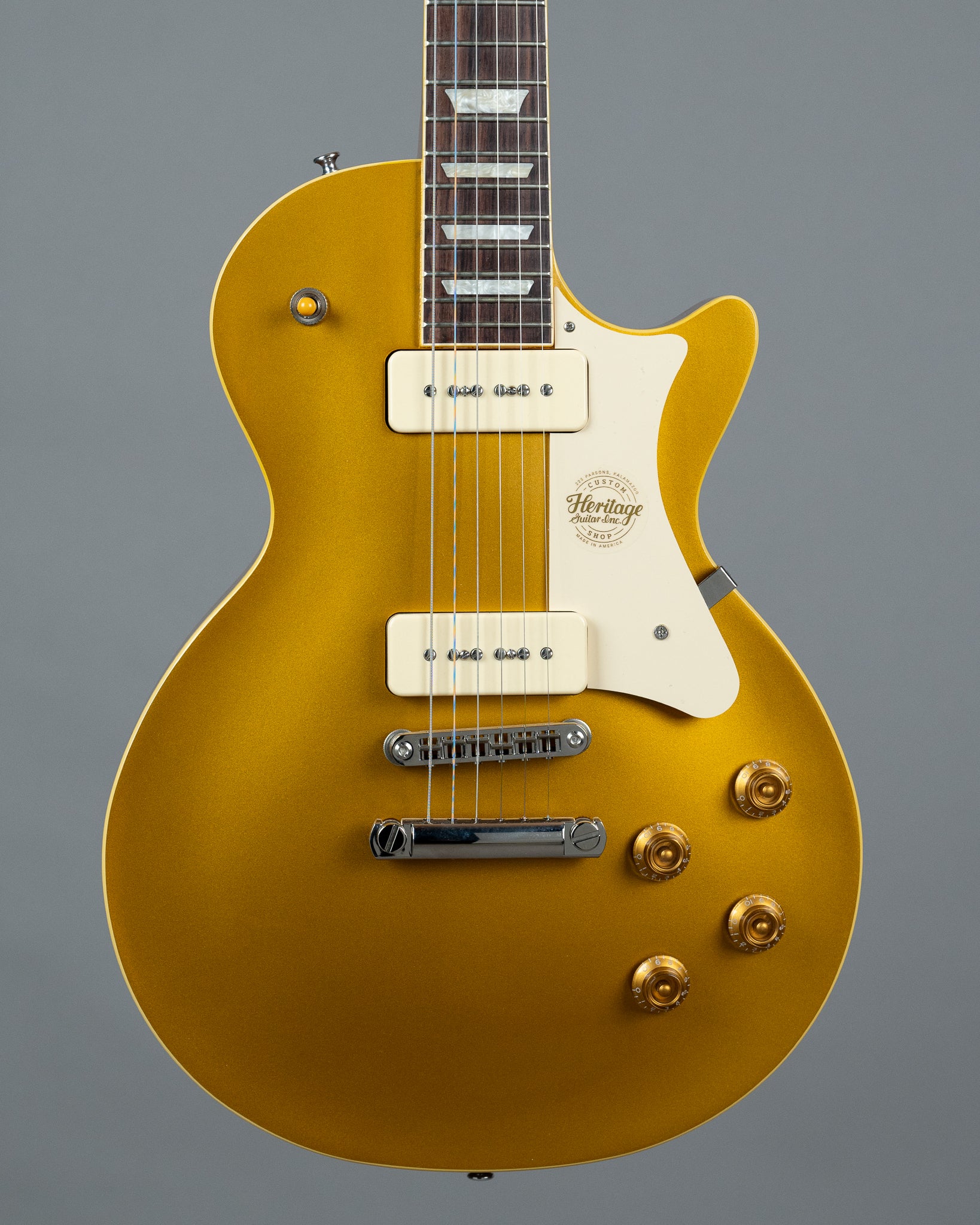 2024 Heritage Custom Shop Core Collection H-150 P90 (USA, Gold Top, CO