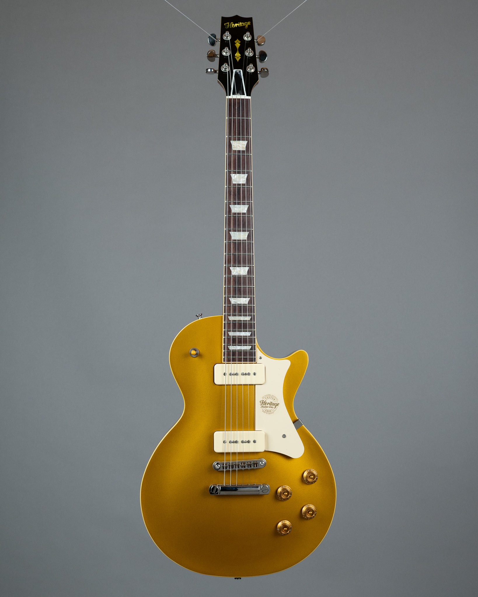 2024 Heritage Custom Shop Core Collection H-150 P90 (USA, Gold Top, CO