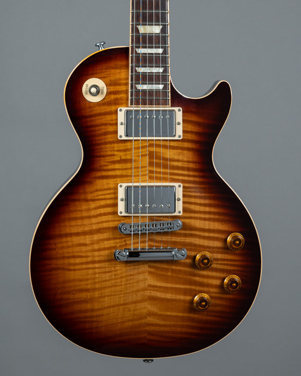 2016 Gibson Les Paul Standard Plus Top (USA, Bourbon Burst, OHSC)